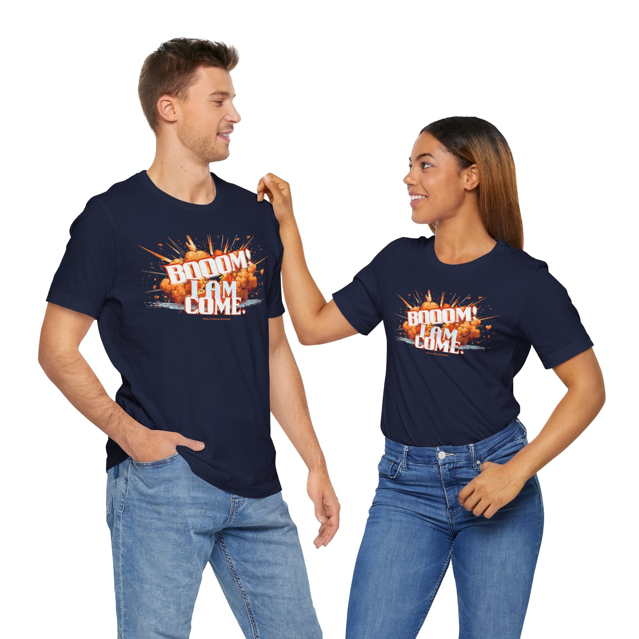 BOOOM! I AM COME Unisex Jersey Short Sleeve Tee
