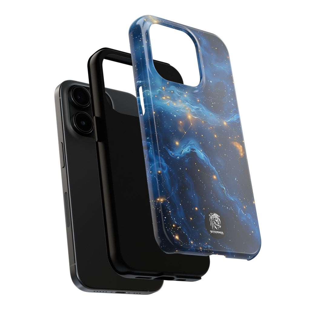 Blue Cosmos Tough Phone Case (For iPhone, Galaxy & More)