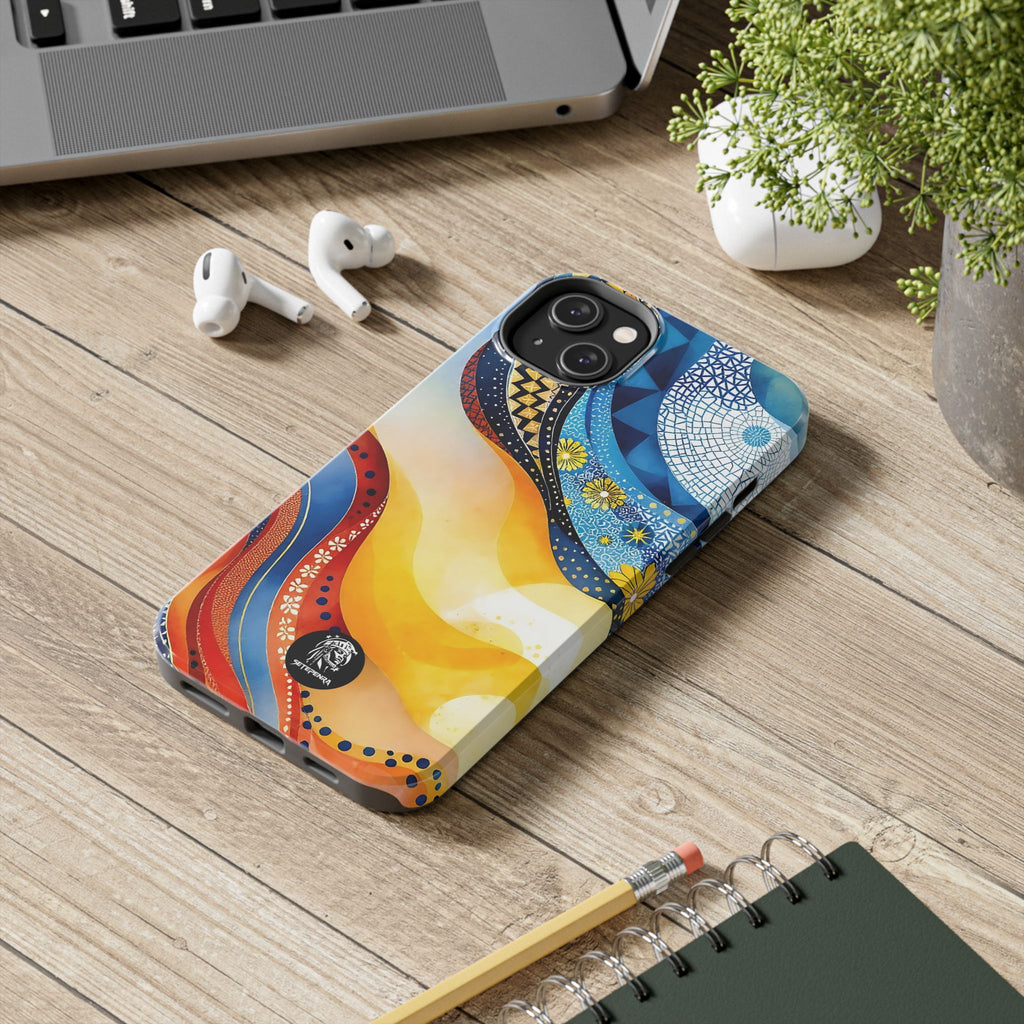 Afrikana Kolor Tough Phone Case (For iPhone, Galaxy & More)