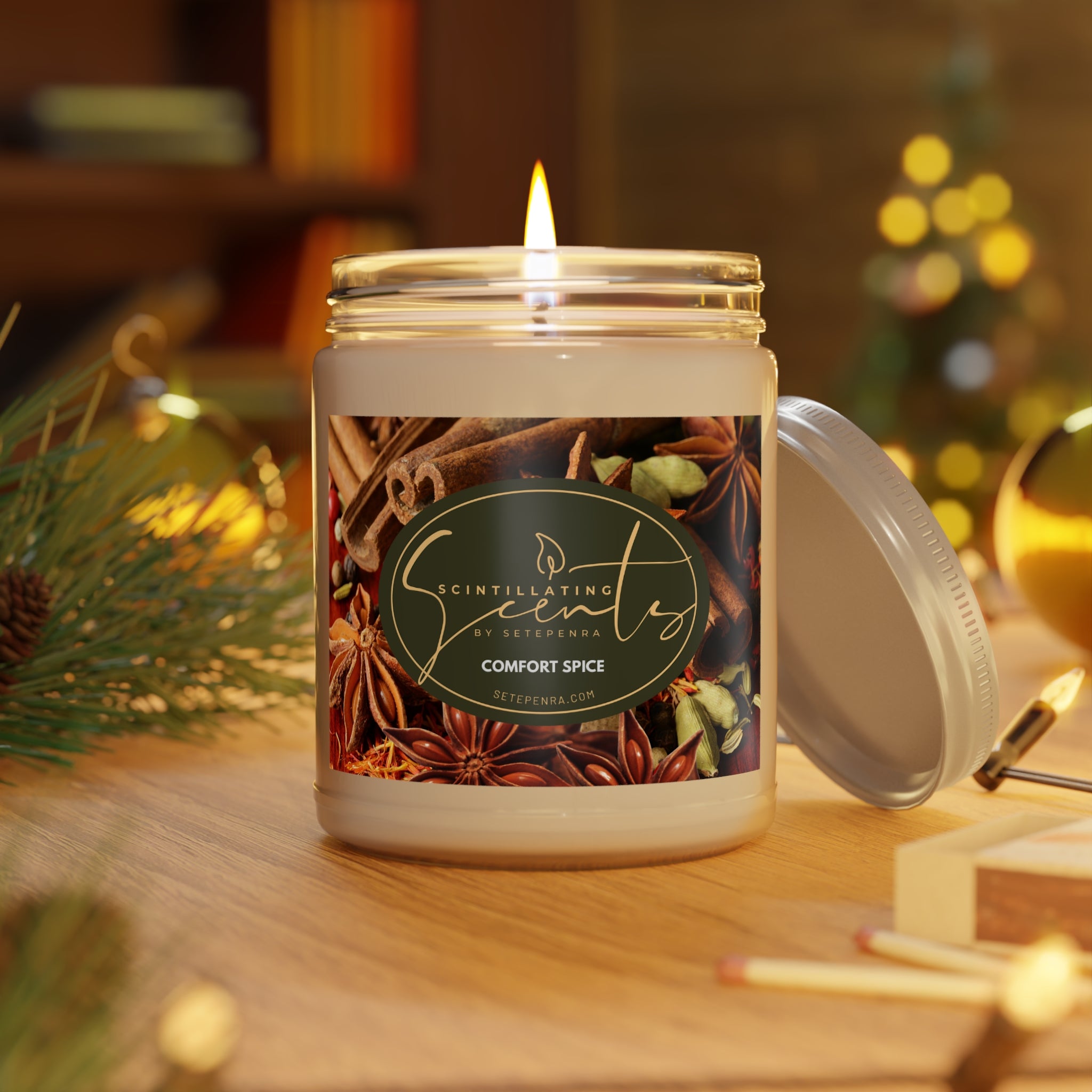 Scintillating Scents by SETEPENRA Scented Candle, 9oz
