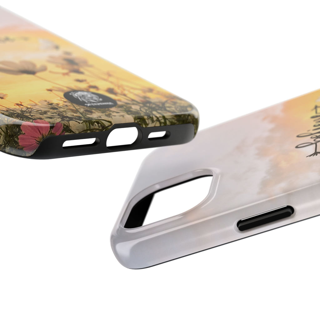 Believe Tough Phone Case (For iPhone, Galaxy & More) - Aesthetic Flower