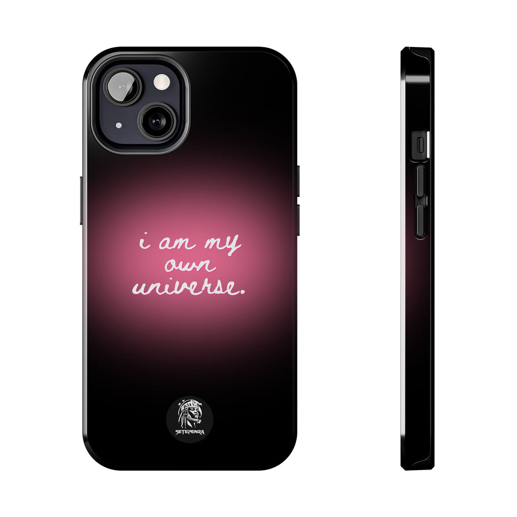 I Am My Own Universe Tough Phone Case (For iPhone, Galaxy & More) - Black SETEPENRA Phone Case.