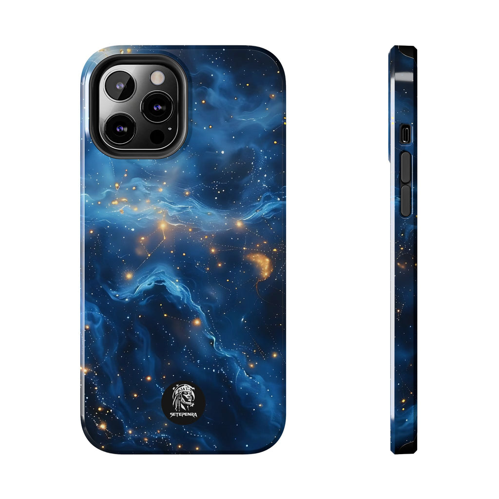 Blue Cosmos Tough Phone Case (For iPhone, Galaxy & More) SETEPENRA Phone Case.