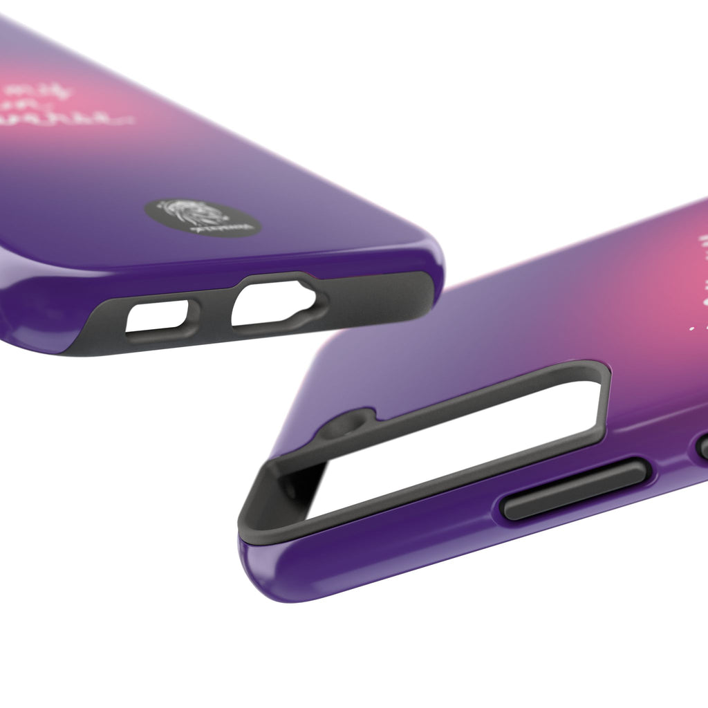 I Am My Own Universe Tough Phone Case (For iPhone, Galaxy & More) - Purple