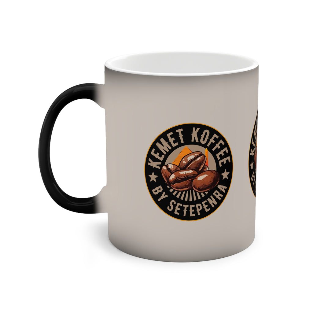 Kemet Koffee By Setepenra Color-Changing Mug, 11oz
