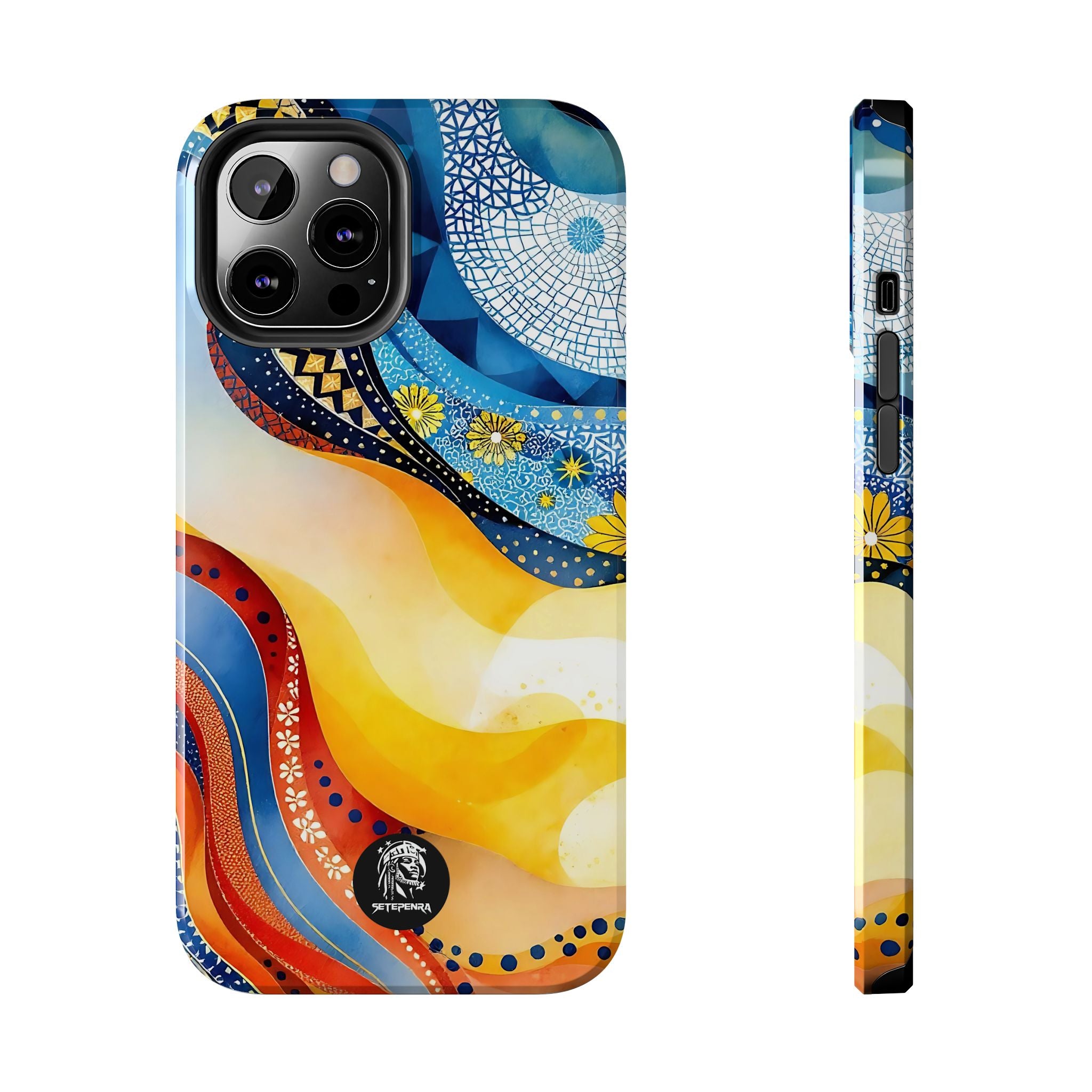 Afrikana Kolor Tough Phone Case (For iPhone, Galaxy & More) SETEPENRA Phone Case.