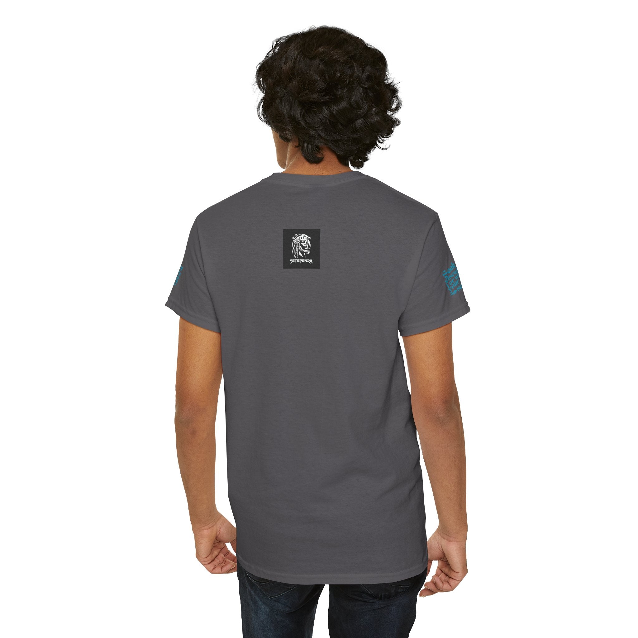 Seek Not Elsewhere (Aqua Edition) Unisex Heavy Cotton Tee