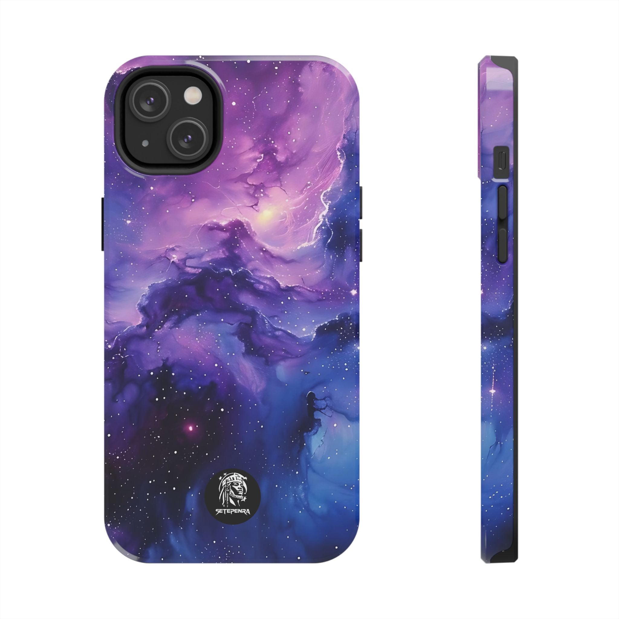 Purple Cosmos Tough Phone Case (For iPhone, Galaxy & More)