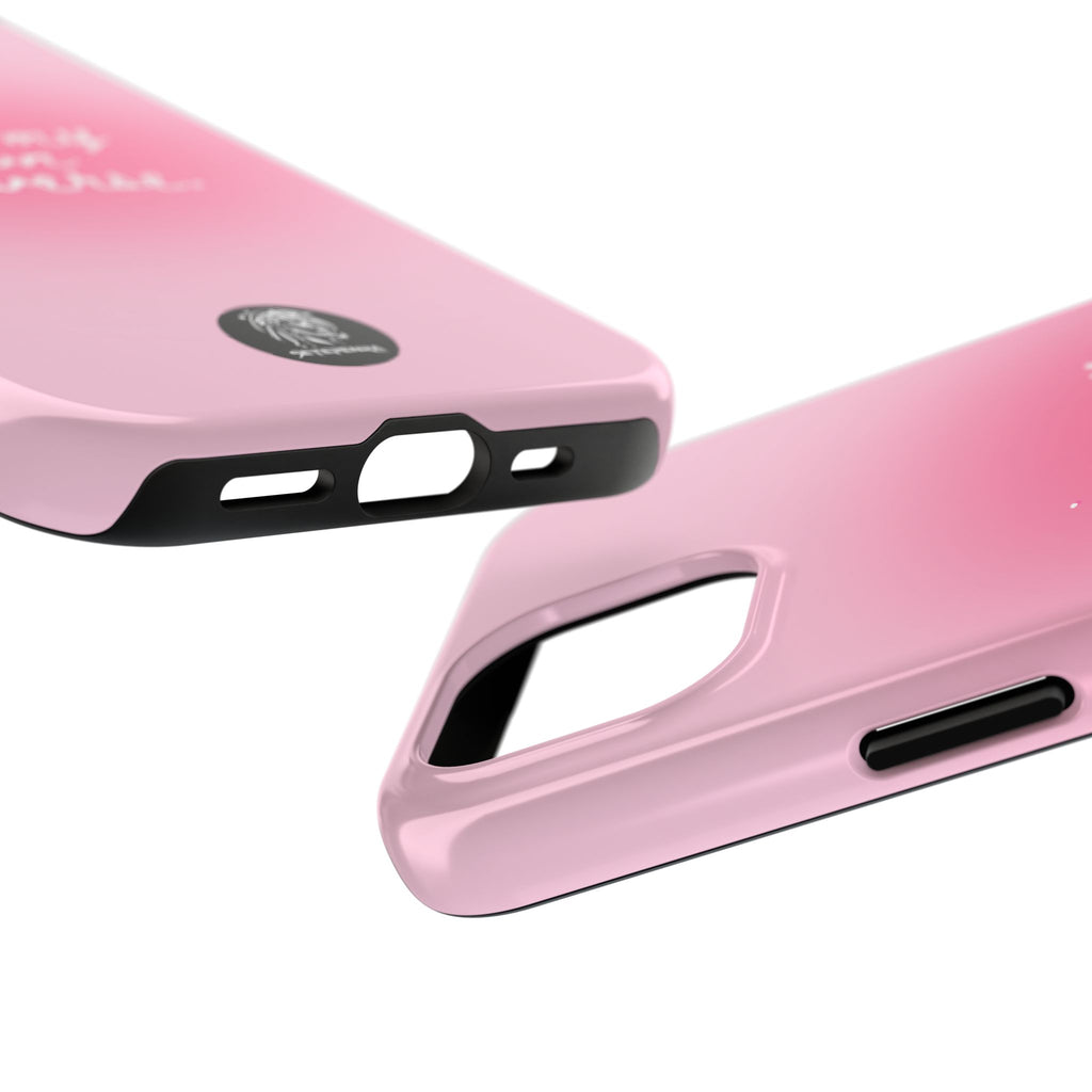 I Am My Own Universe Tough Phone Case (For iPhone, Galaxy & More) - Light Pink