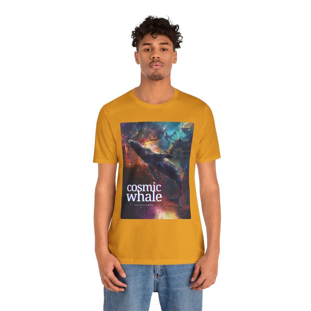 Cosmic Whale Unisex Jersey Short Sleeve Tee