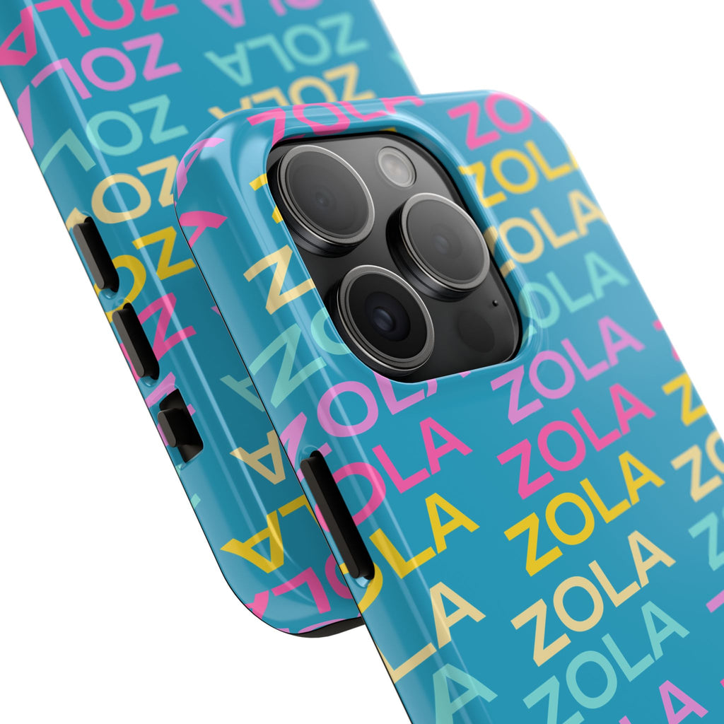 Zola Tough Phone Case (For iPhone, Galaxy & More) - Turquoise