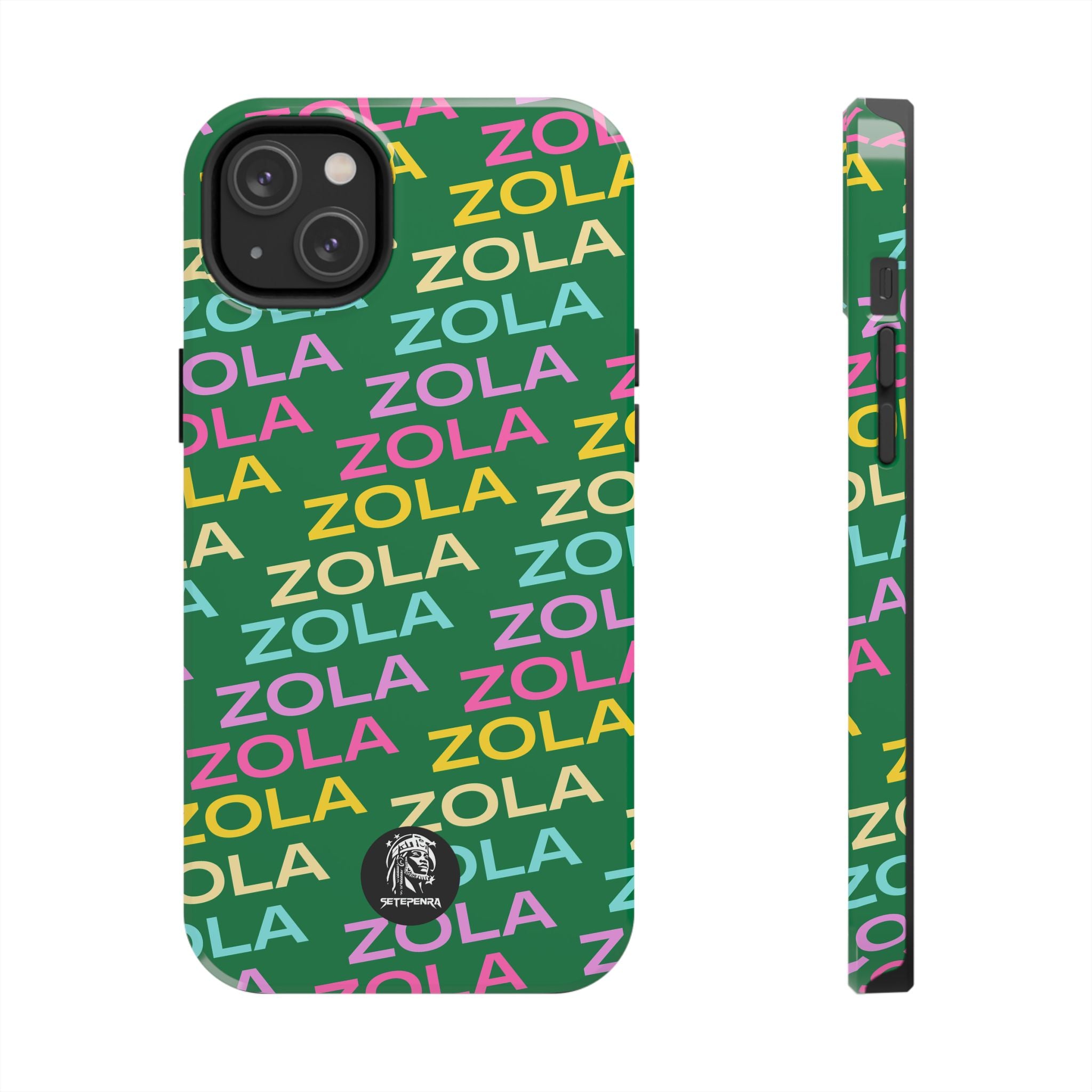 Zola Tough Phone Case (For iPhone, Galaxy & More) - Dark Green