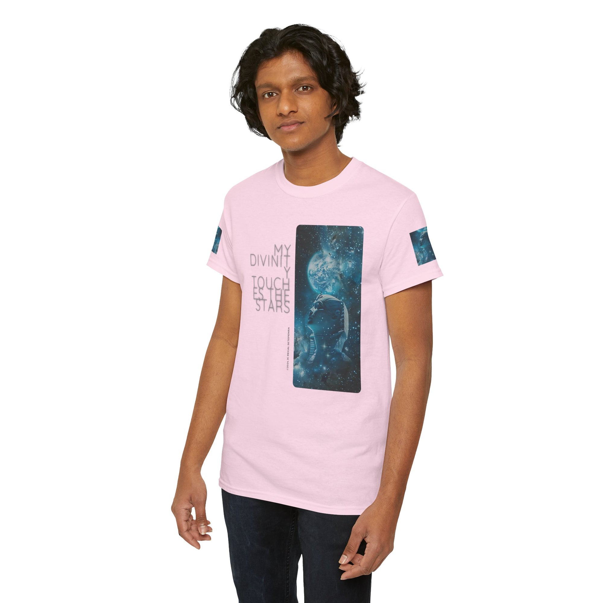 My Divinity Touches The Stars Unisex Heavy Cotton Tee