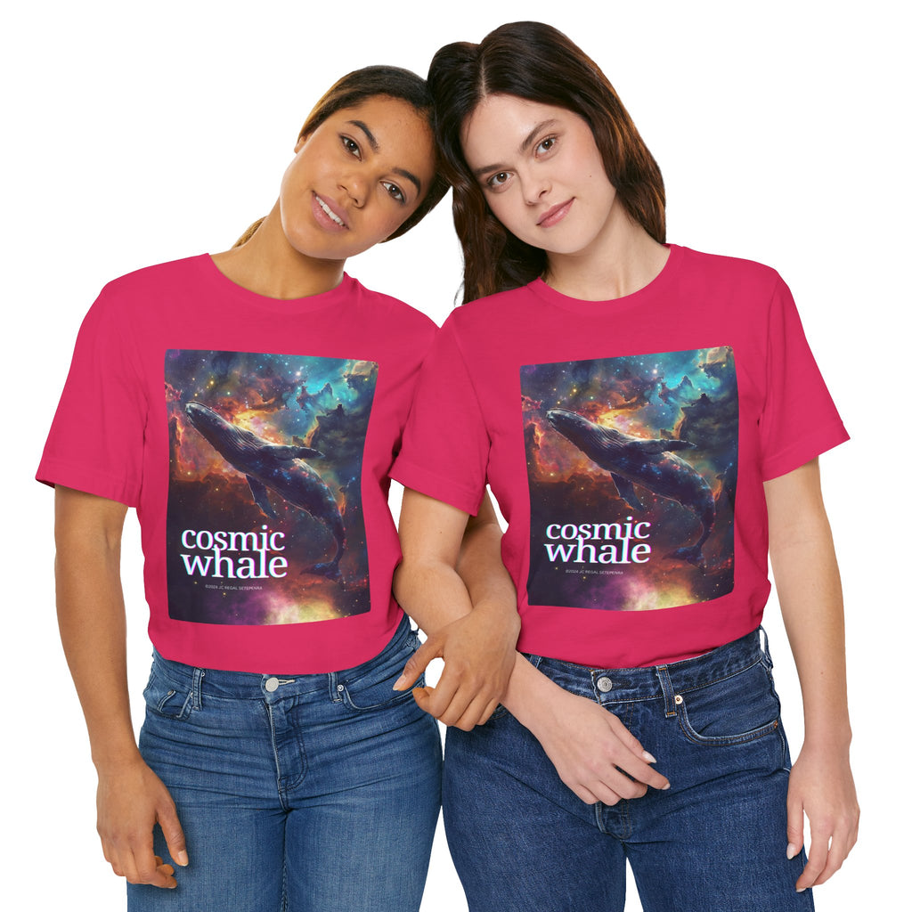 Cosmic Whale Unisex Jersey Short Sleeve Tee