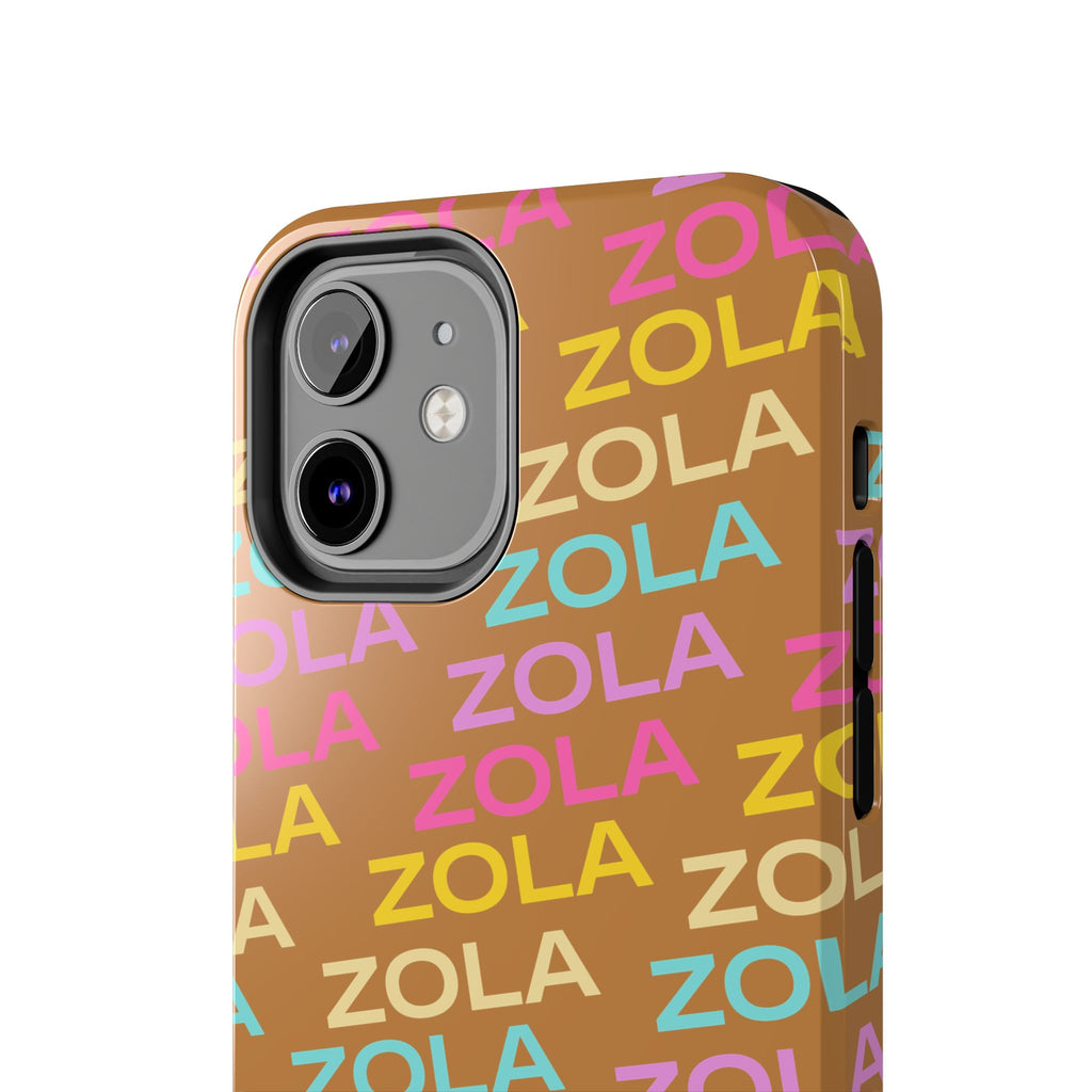Zola Tough Phone Case (For iPhone, Galaxy & More) - Light Brown