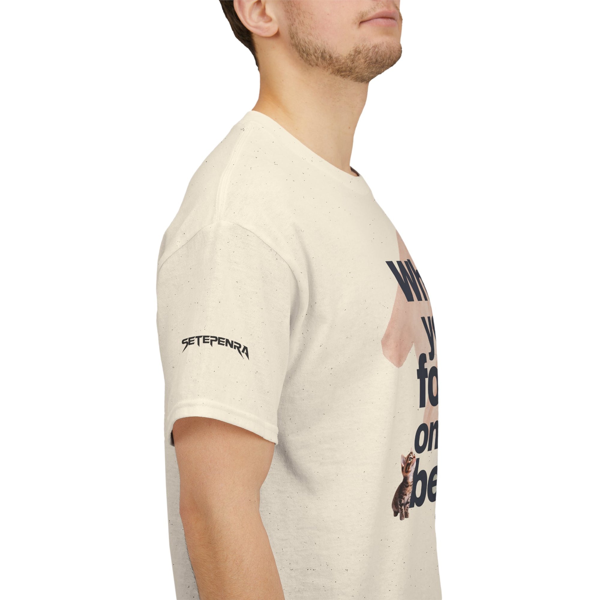 What You Focus On You Become Unisex Heavy Cotton Tee