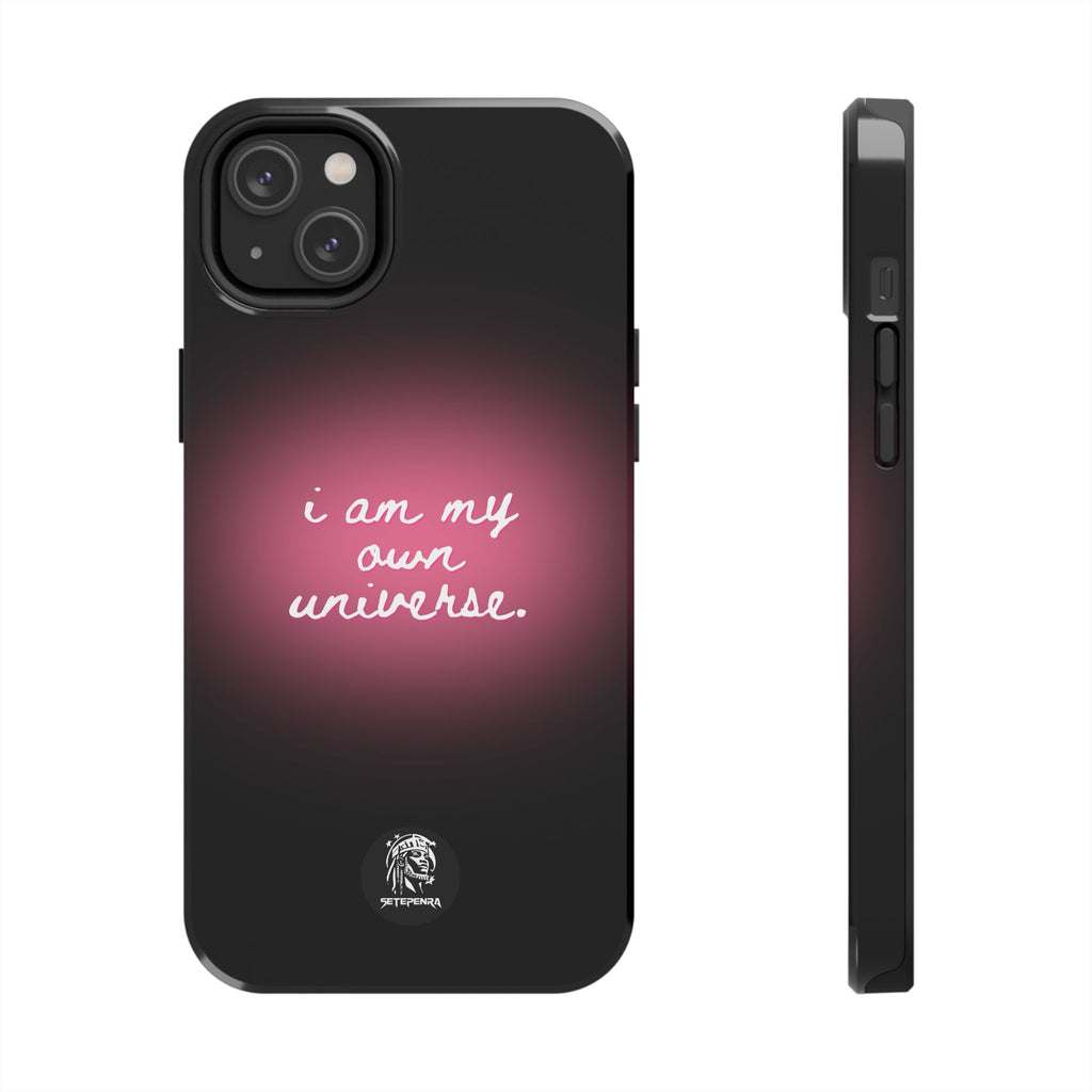 I Am My Own Universe Tough Phone Case (For iPhone, Galaxy & More) - Black