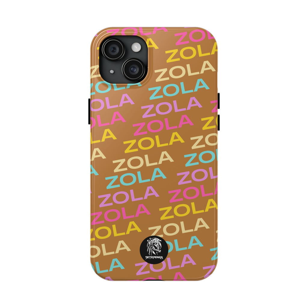 Zola Tough Phone Case (For iPhone, Galaxy & More) - Light Brown