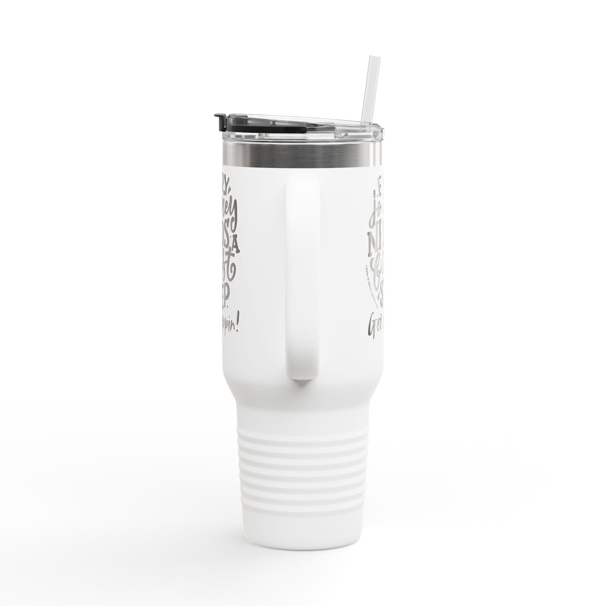 Get Steppin! Insulated Travel Mug, 40oz