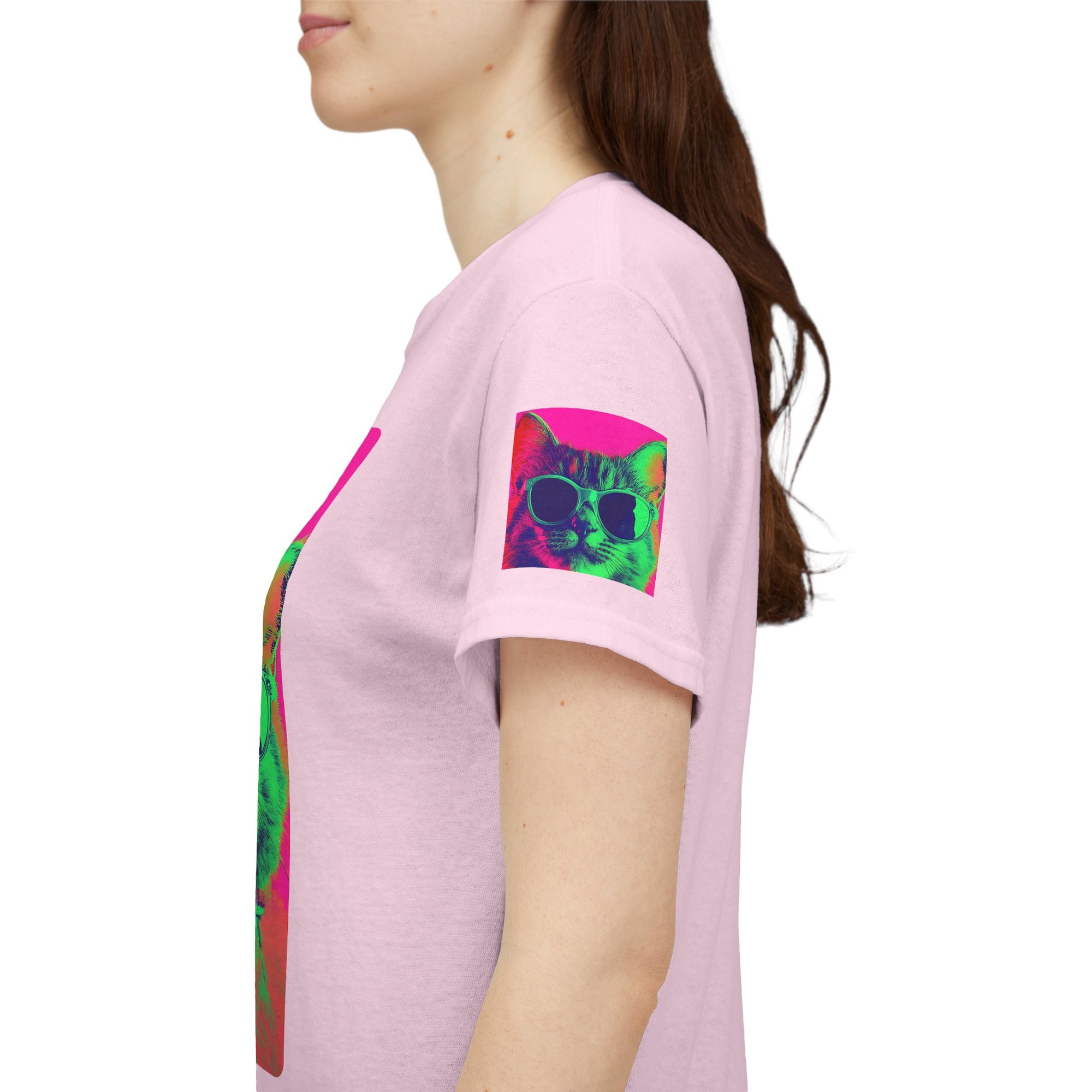 Cool Cat (Whiskers 1) Unisex Heavy Cotton Tee
