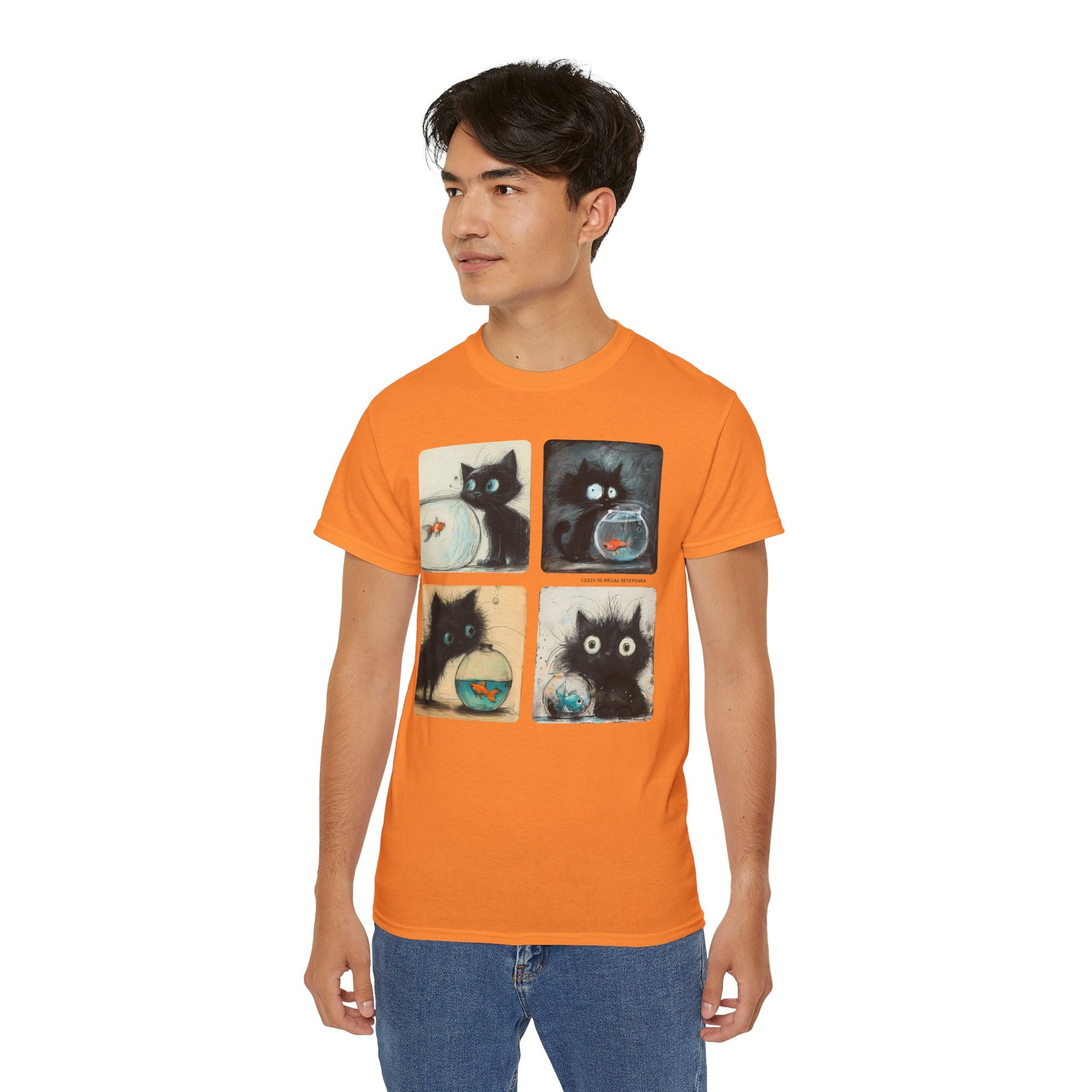Fishy Kitty Unisex Ultra Cotton Tee