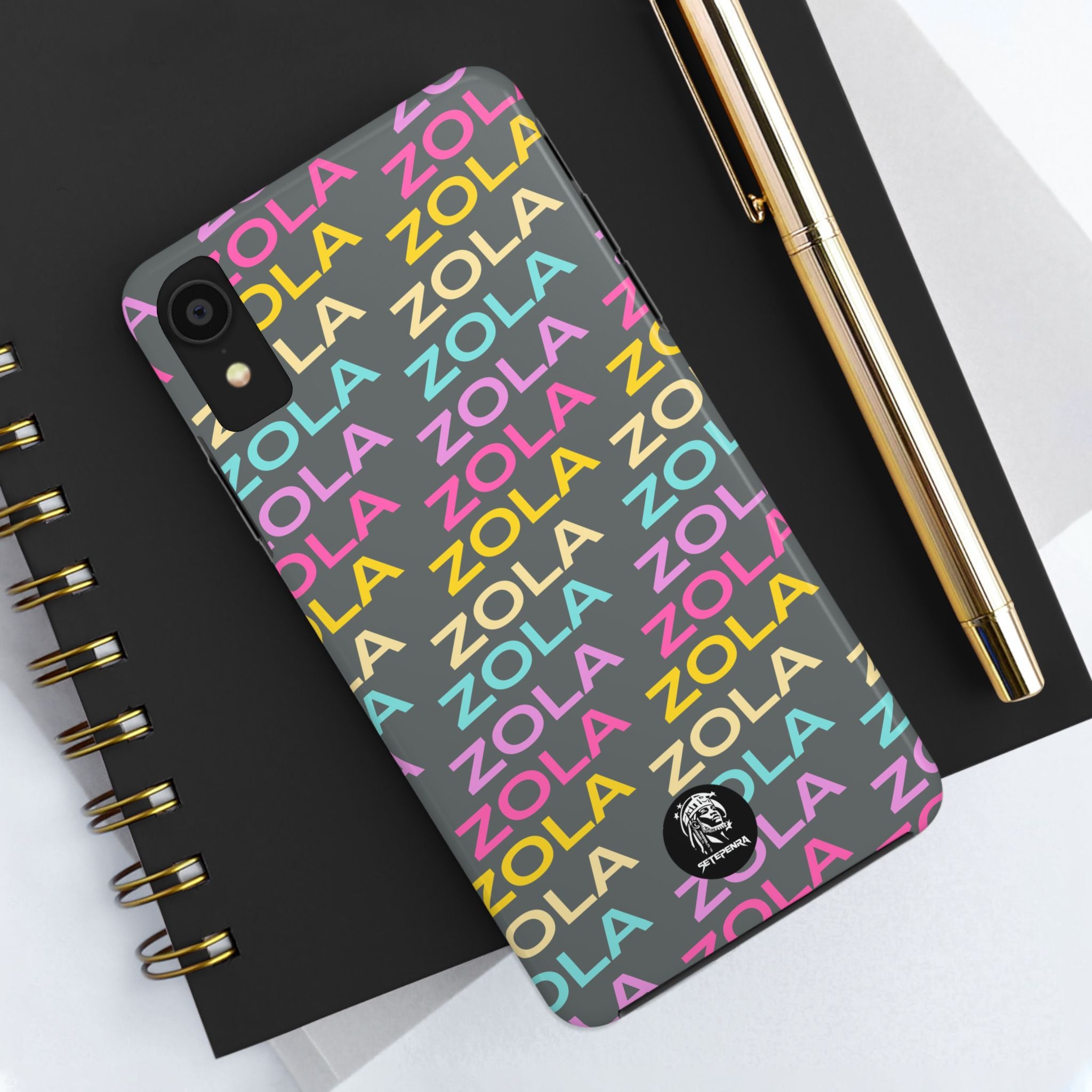Zola Tough Phone Case (For iPhone, Galaxy & More) - Dark Grey