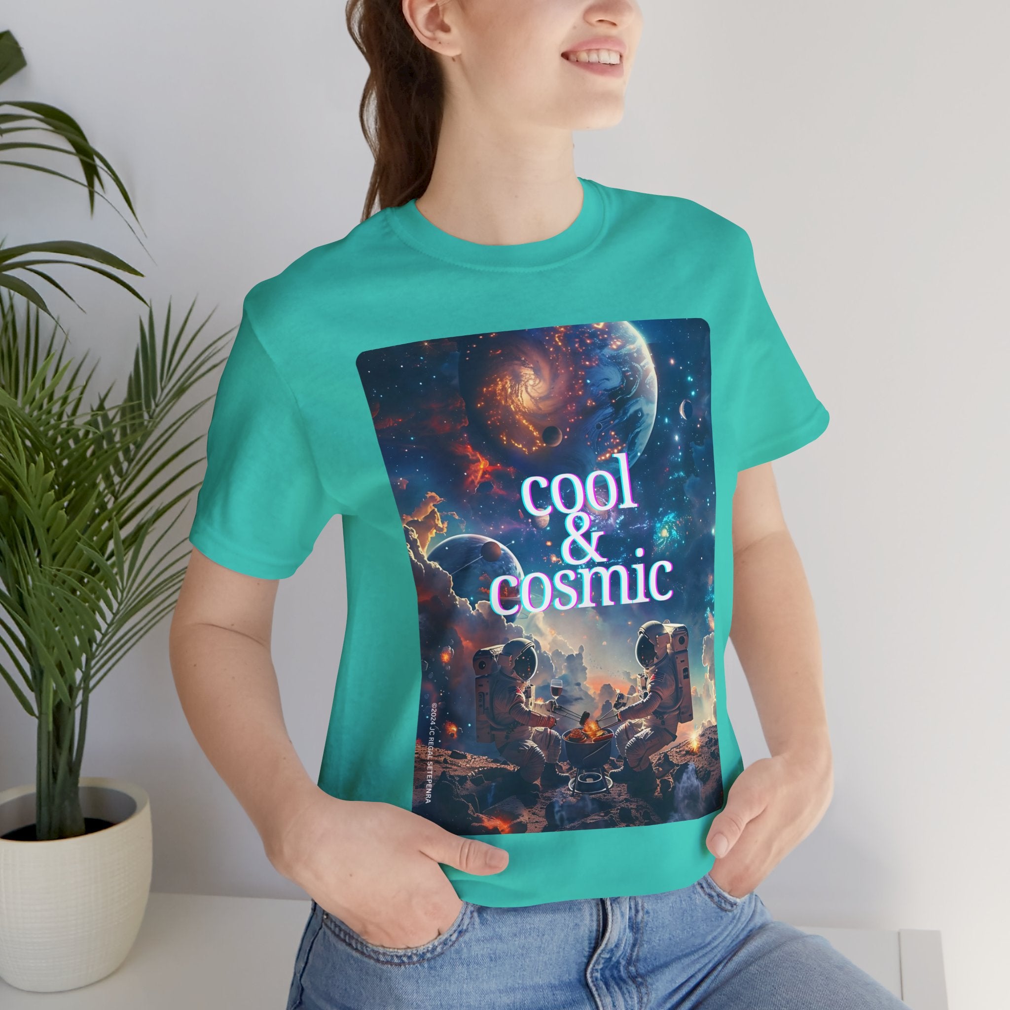 Cool & Cosmic Unisex Jersey Short Sleeve Tee