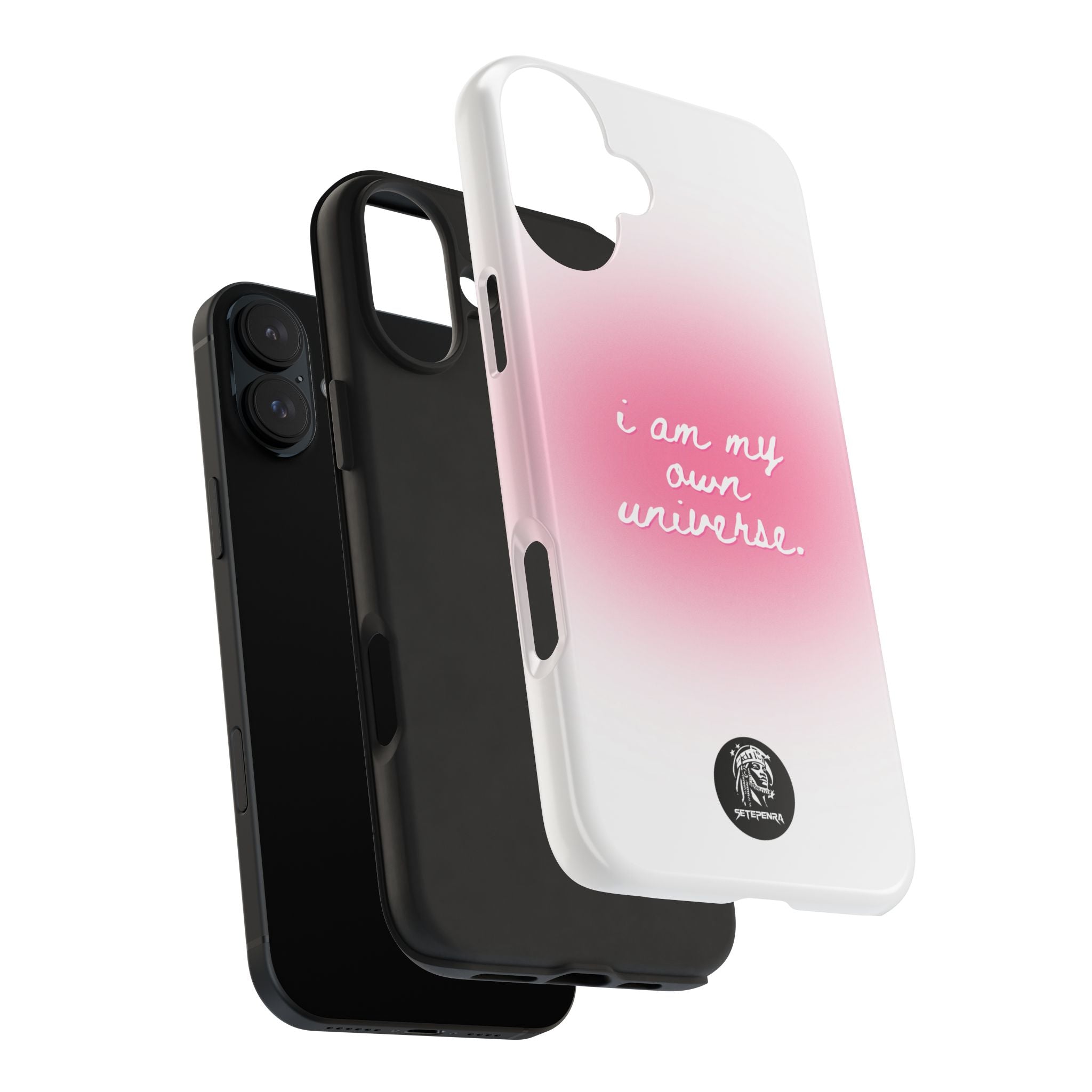 I Am My Own Universe Tough Phone Case (For iPhone, Galaxy & More) - White