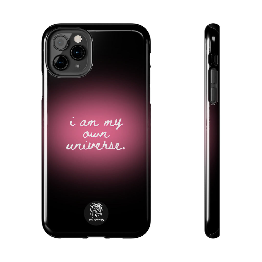 I Am My Own Universe Tough Phone Case (For iPhone, Galaxy & More) - Black SETEPENRA Phone Case.
