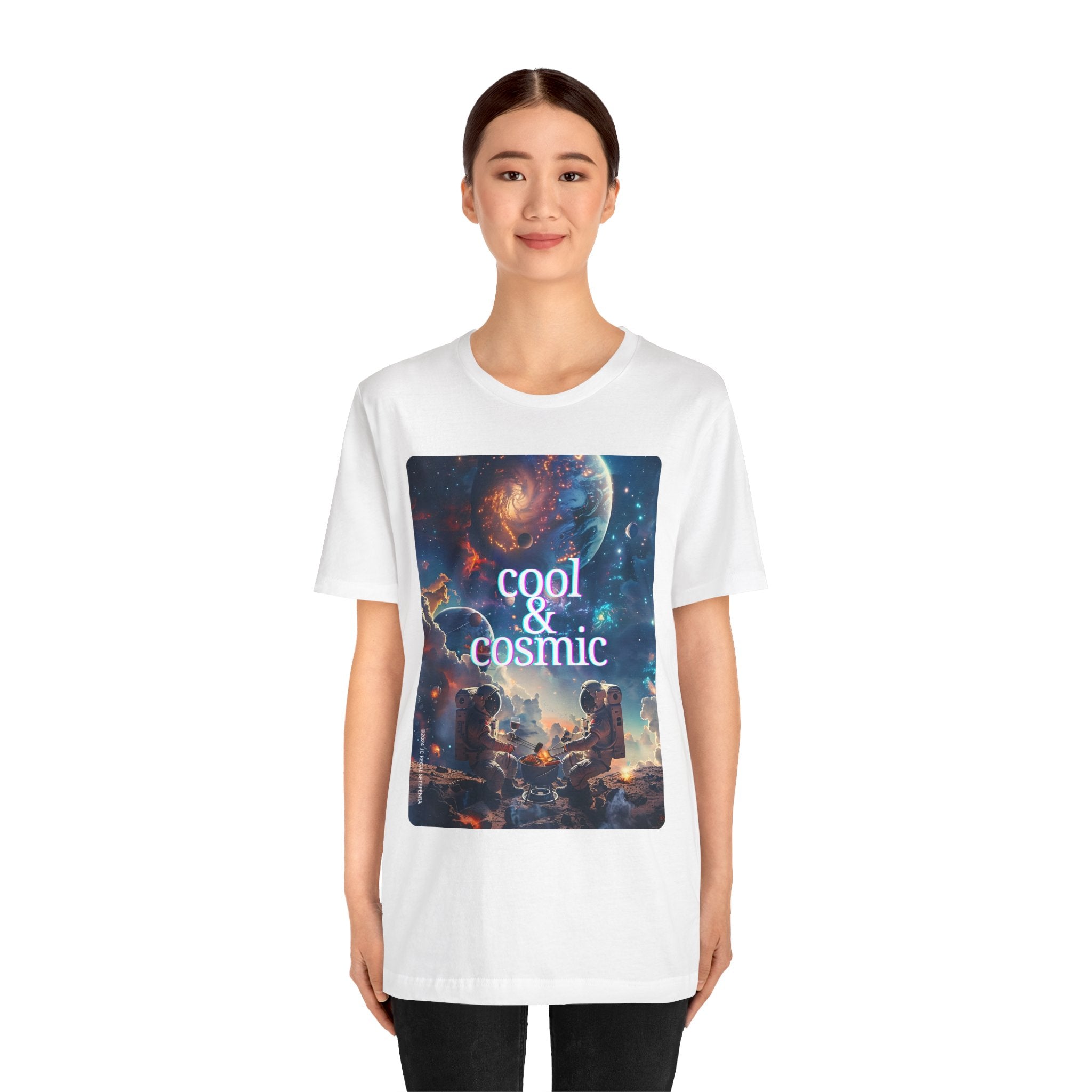 Cool & Cosmic Unisex Jersey Short Sleeve Tee