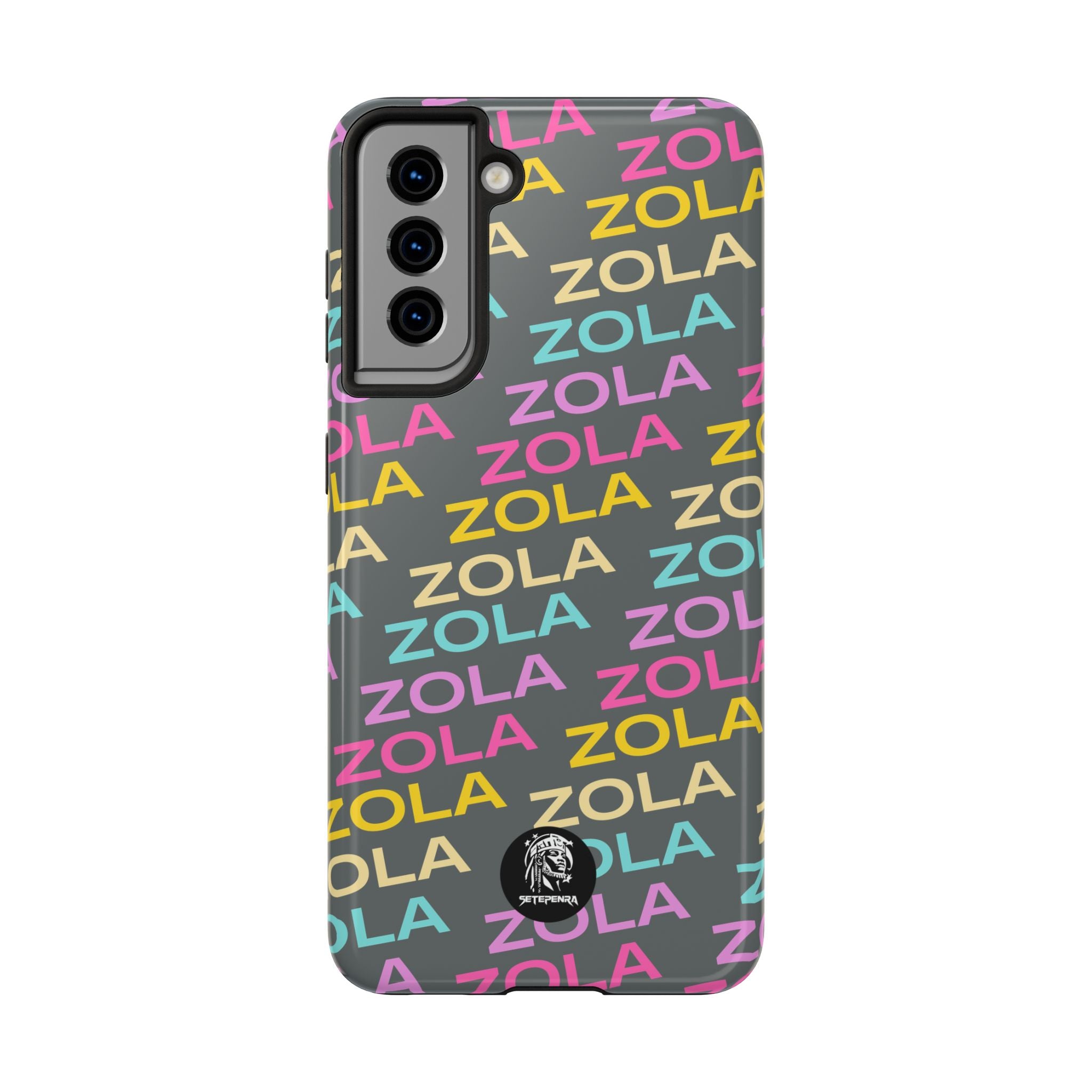 Zola Tough Phone Case (For iPhone, Galaxy & More) - Dark Grey