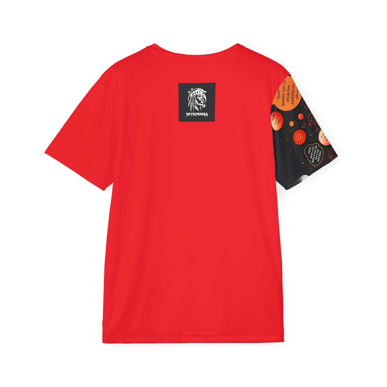 Mind Your Words Men's Sports Jersey (Red) SETEPENRA All Over Prints.
