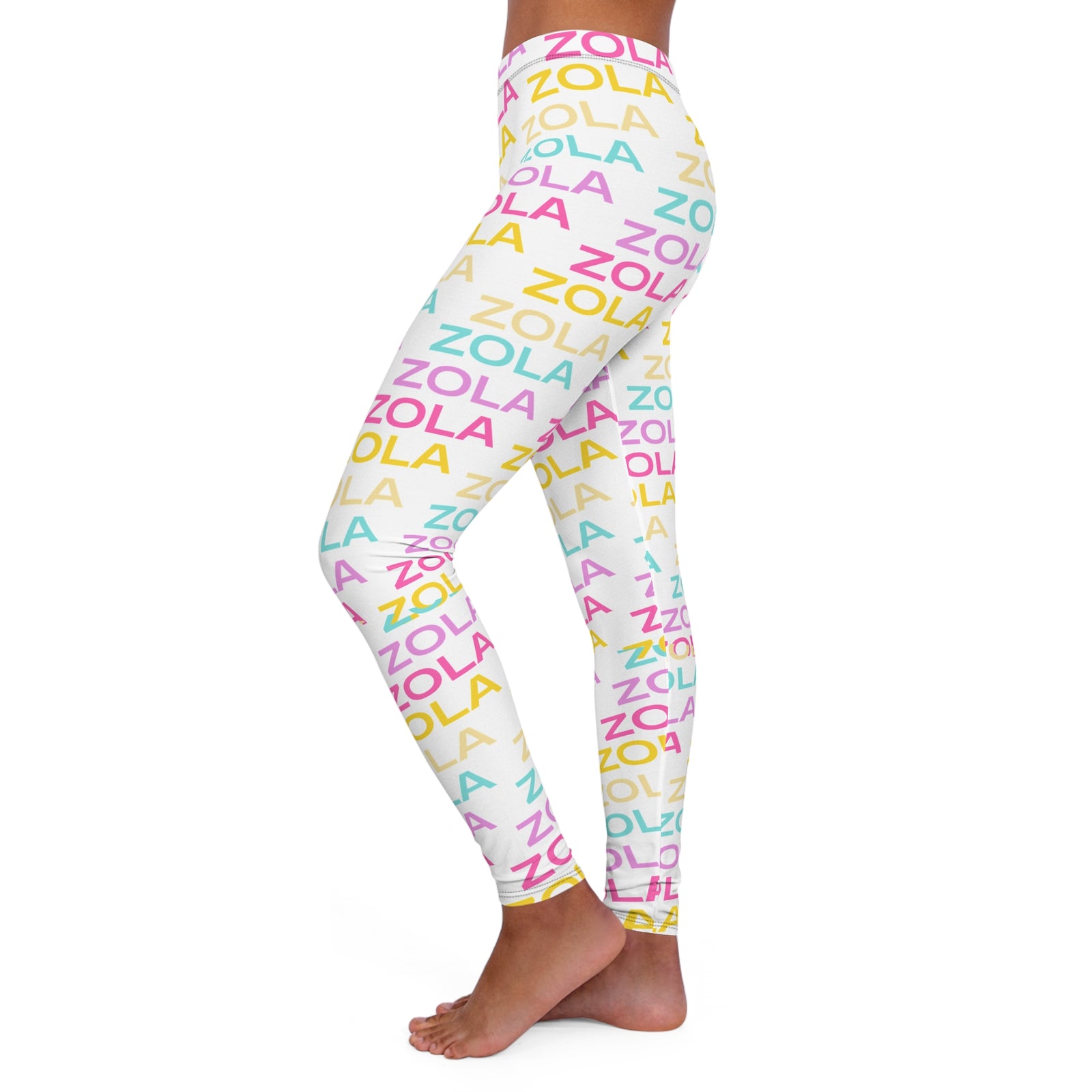 Zola Women's Casual Spandex Leggings SETEPENRA All Over Prints.