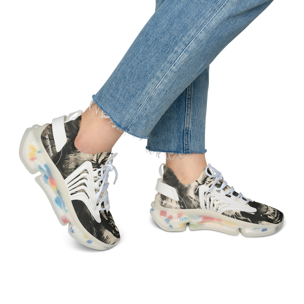 Primal Power Women's Mesh Sneakers - Lion SETEPENRA Shoes.