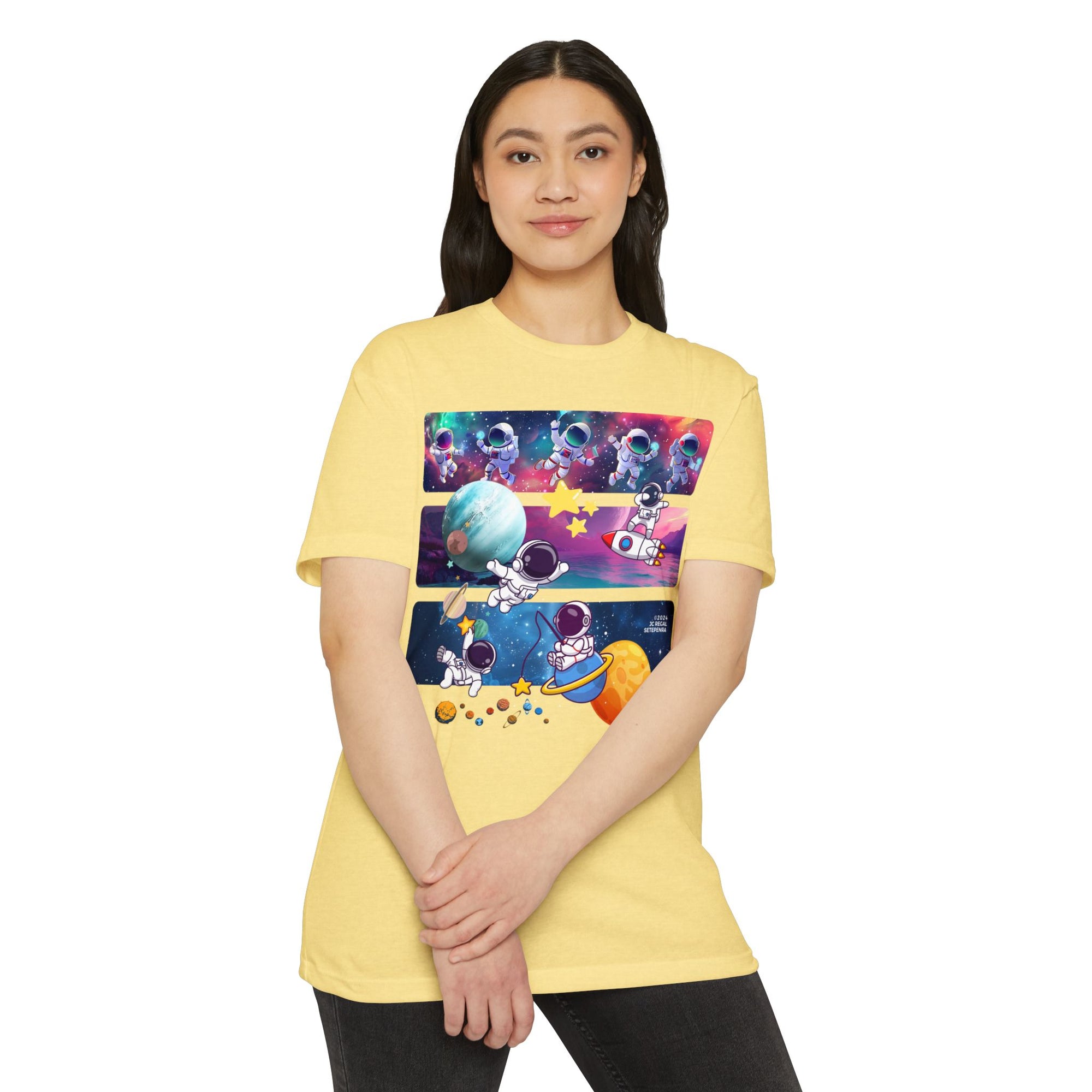 Astro Cosmo (V2.0) Unisex CVC Jersey T-shirt