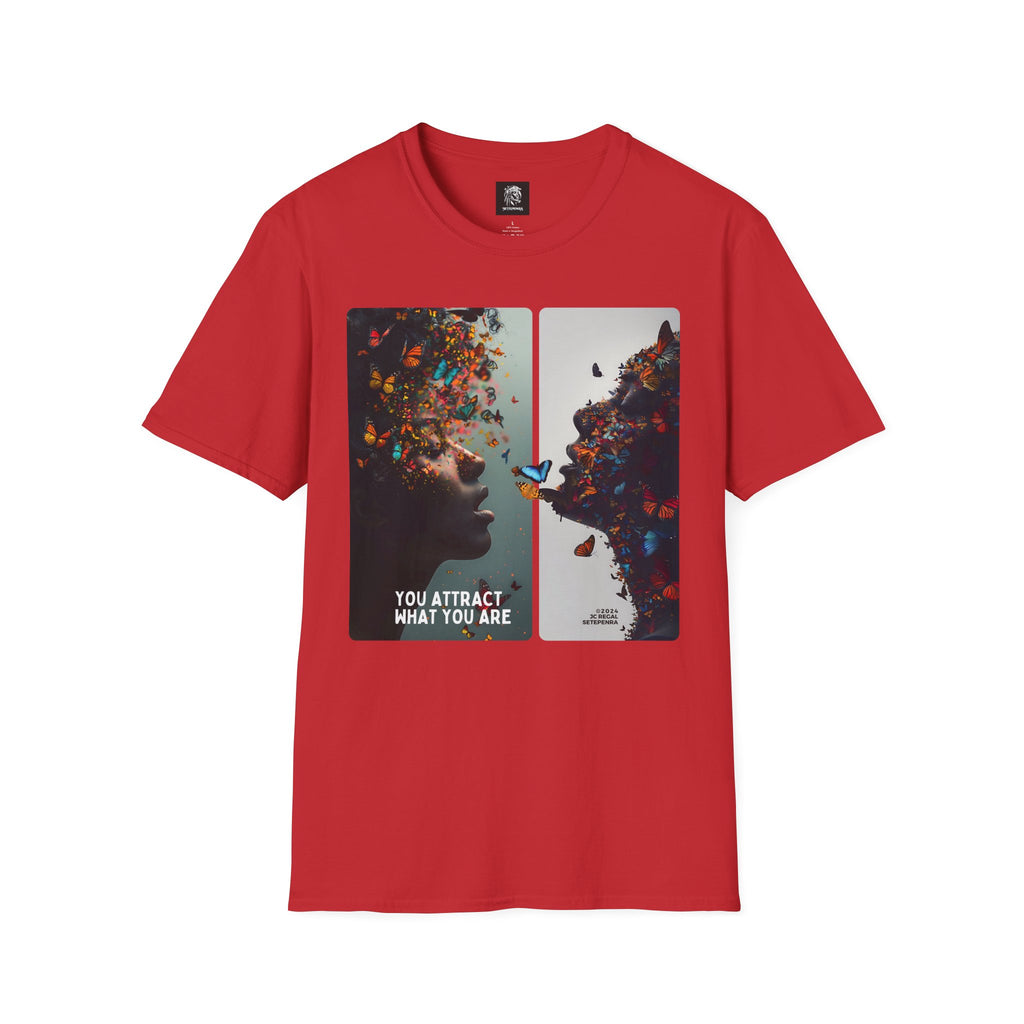 You Attract What You Are (2nd Edition) Unisex Softstyle T-Shirt SETEPENRA T-Shirt.
