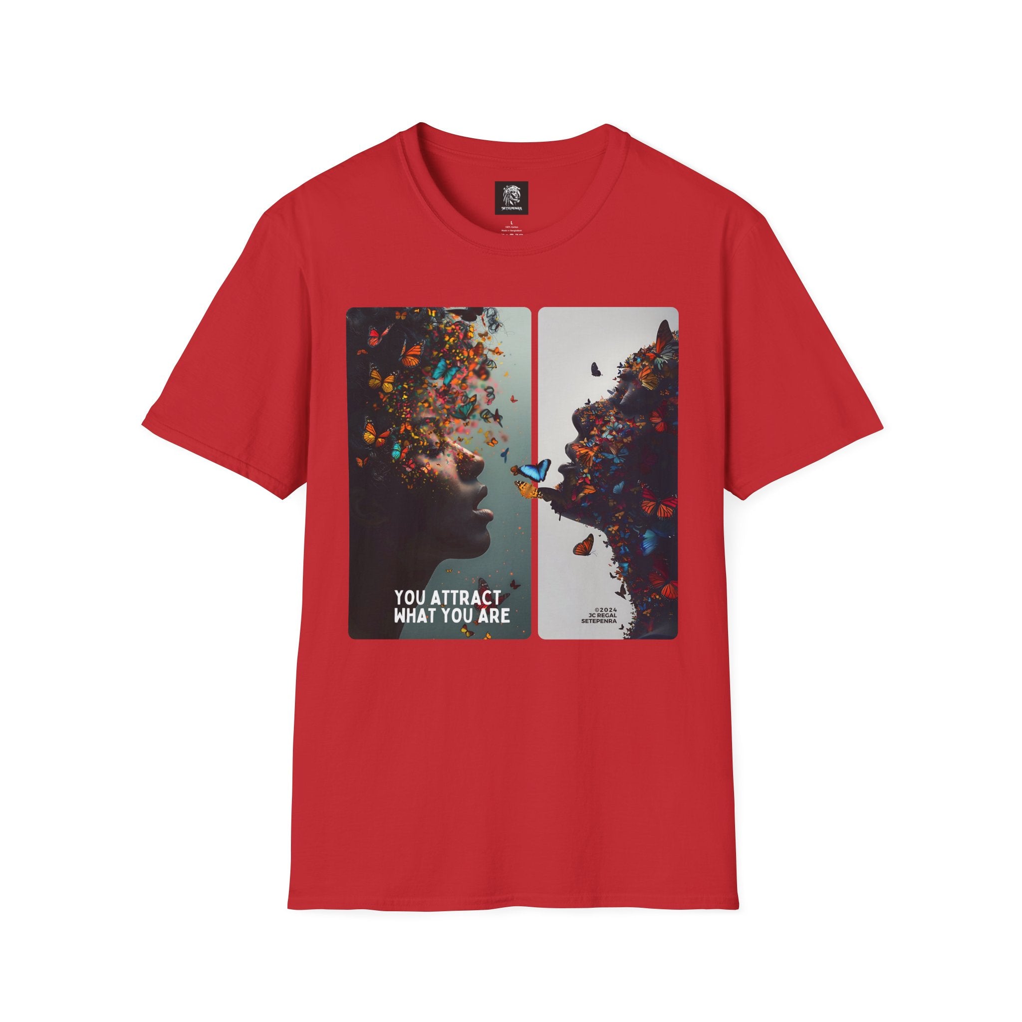 You Attract What You Are (2nd Edition) Unisex Softstyle T-Shirt SETEPENRA T-Shirt.