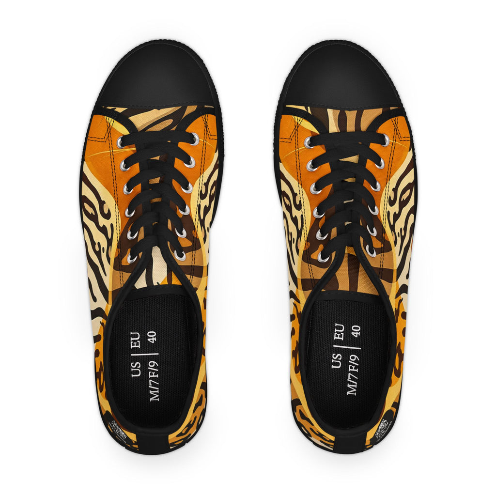 Afrikana Wildskin Women's Low Top Sneakers SETEPENRA Shoes.