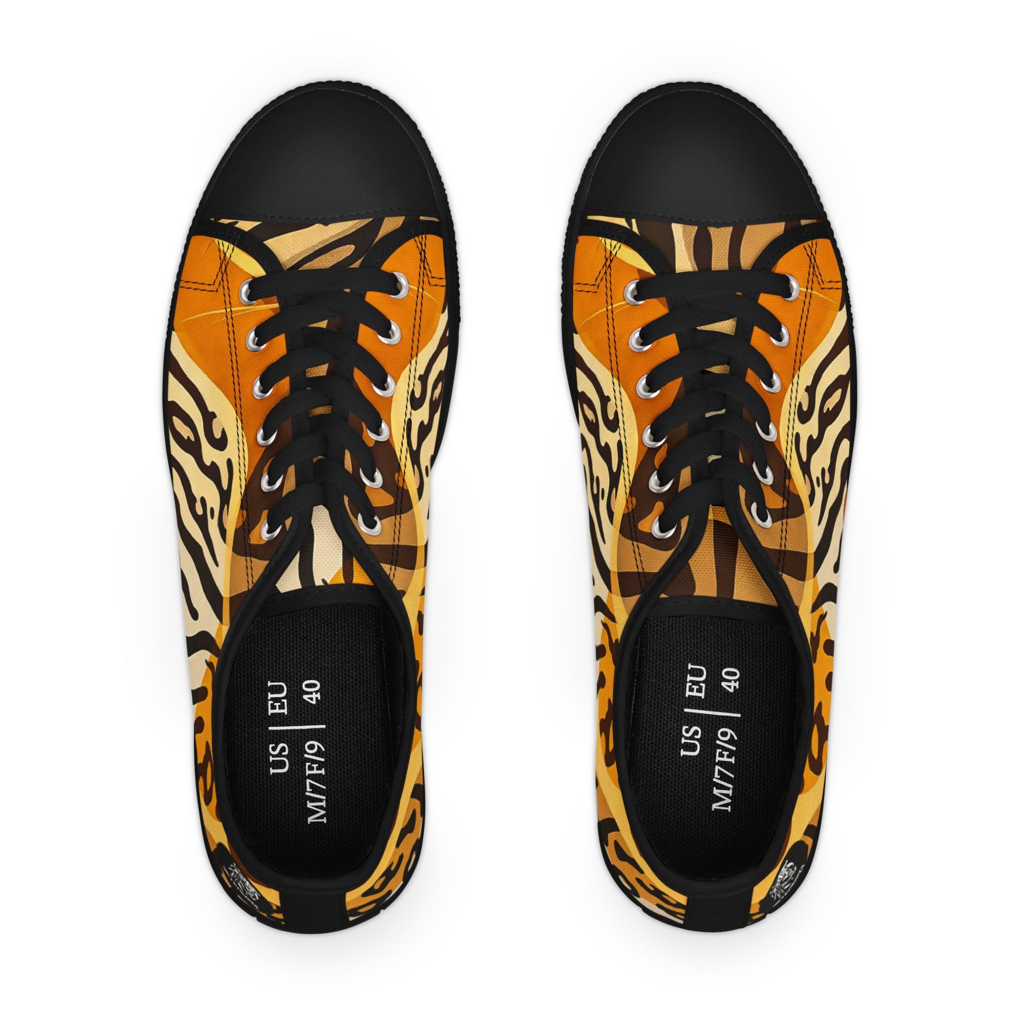 Afrikana Wildskin Women's Low Top Sneakers SETEPENRA Shoes.