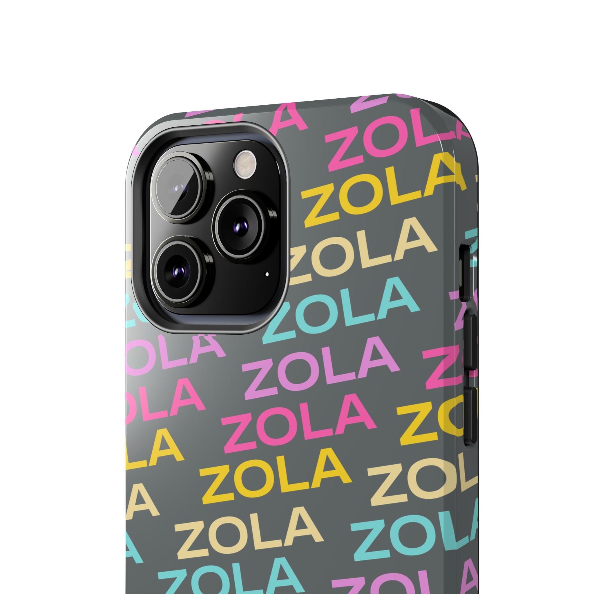 Zola Tough Phone Case (For iPhone, Galaxy & More) - Dark Grey