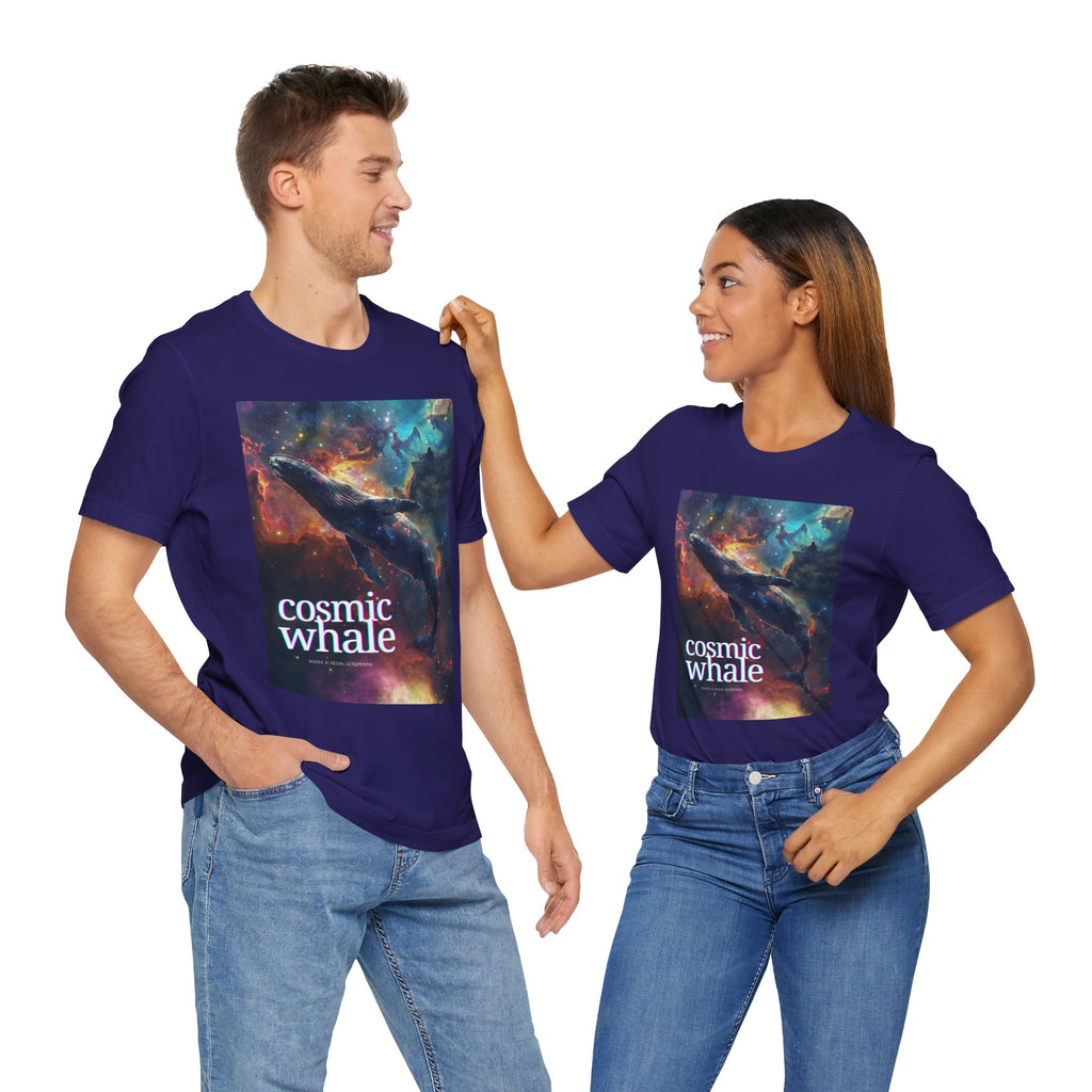 Cosmic Whale Unisex Jersey Short Sleeve Tee