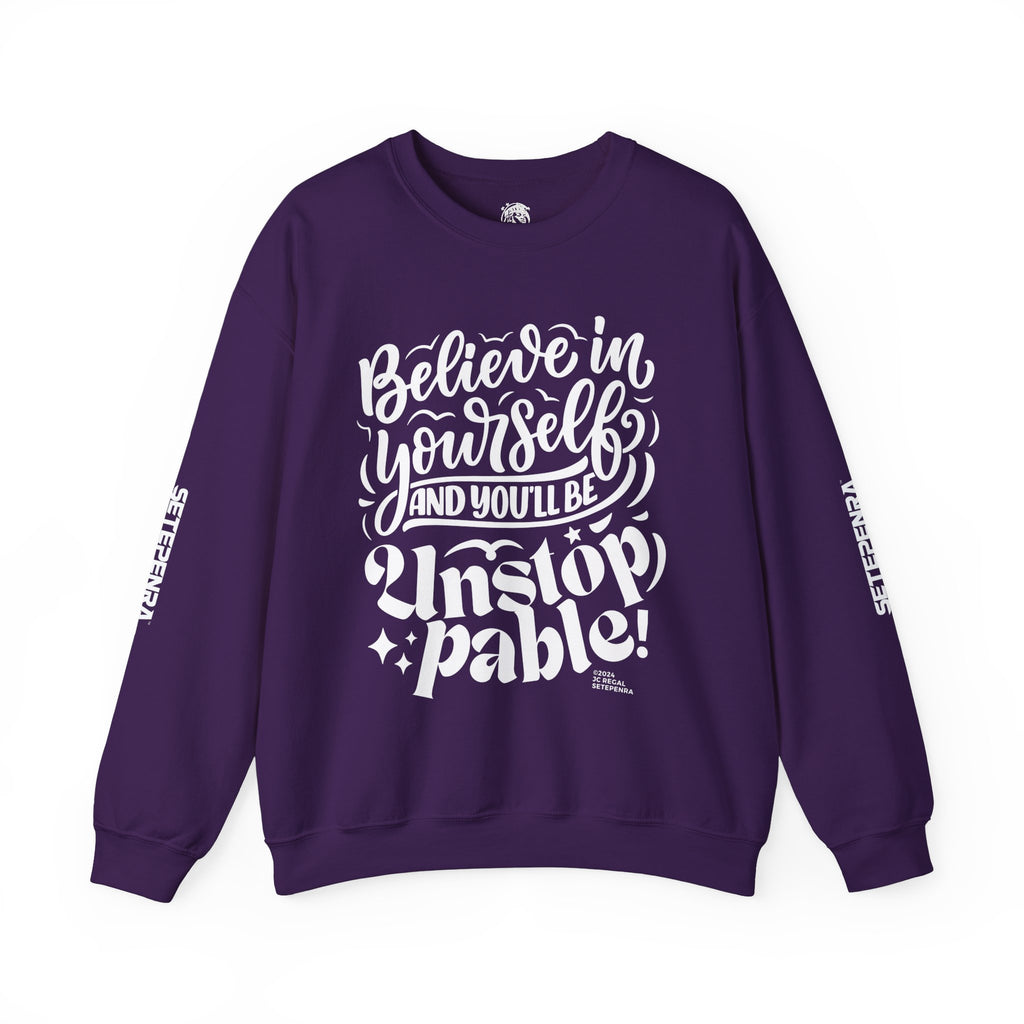 Unstoppable Unisex Heavy Blend™ Crewneck Sweatshirt SETEPENRA Sweatshirt.