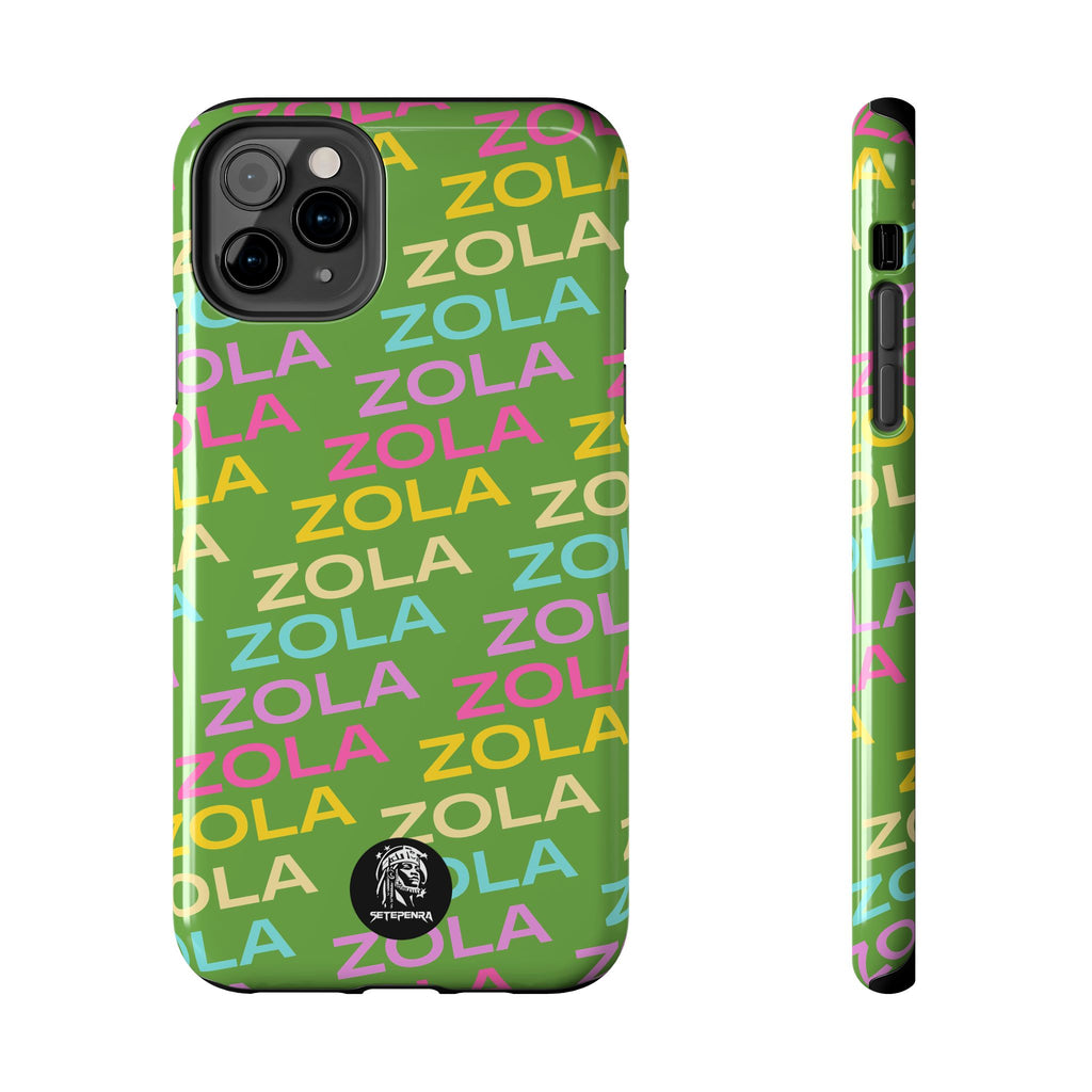 Zola Tough Phone Case (For iPhone, Galaxy & More) - Green SETEPENRA Phone Case.