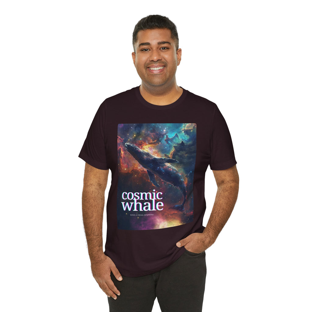 Cosmic Whale Unisex Jersey Short Sleeve Tee