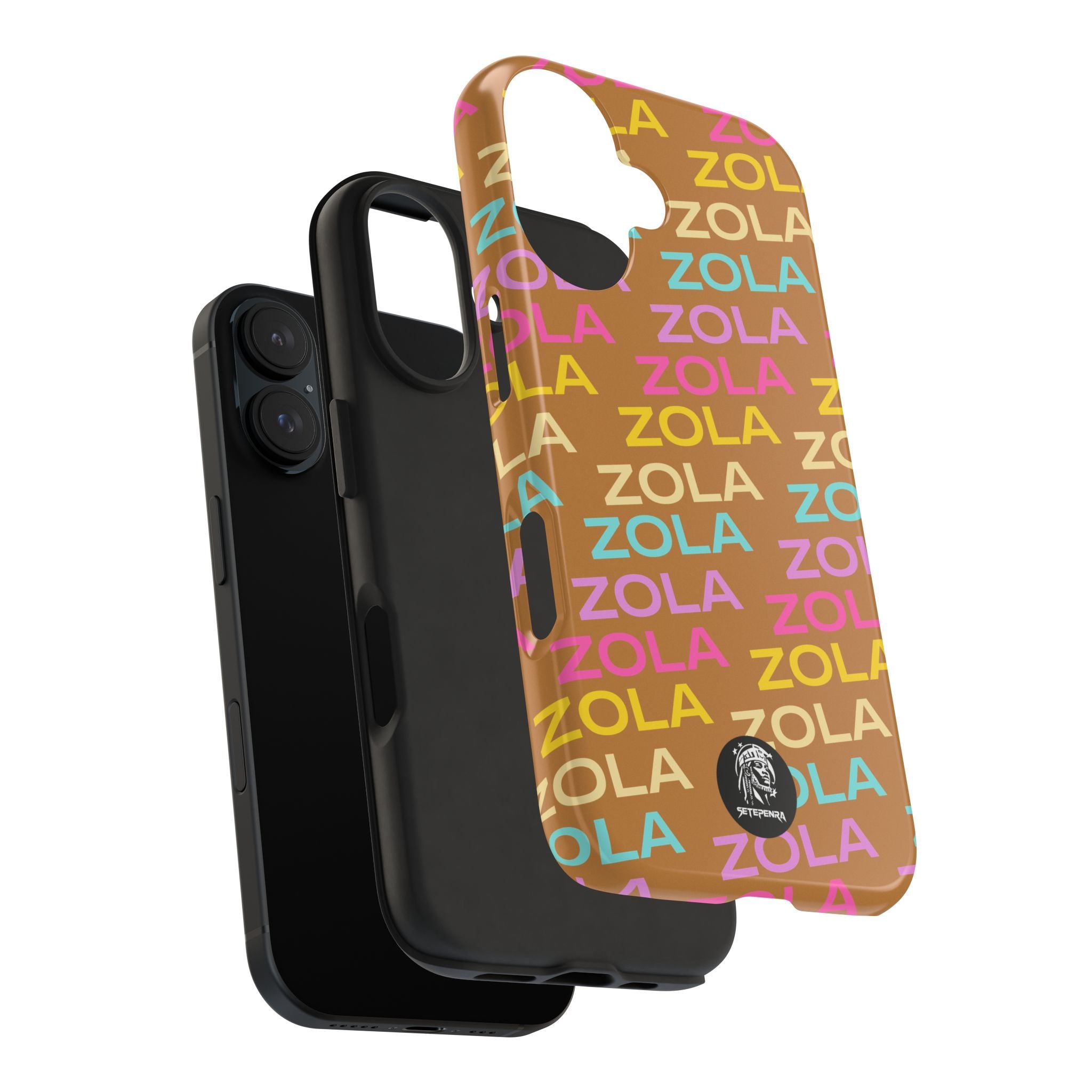 Zola Tough Phone Case (For iPhone, Galaxy & More) - Light Brown