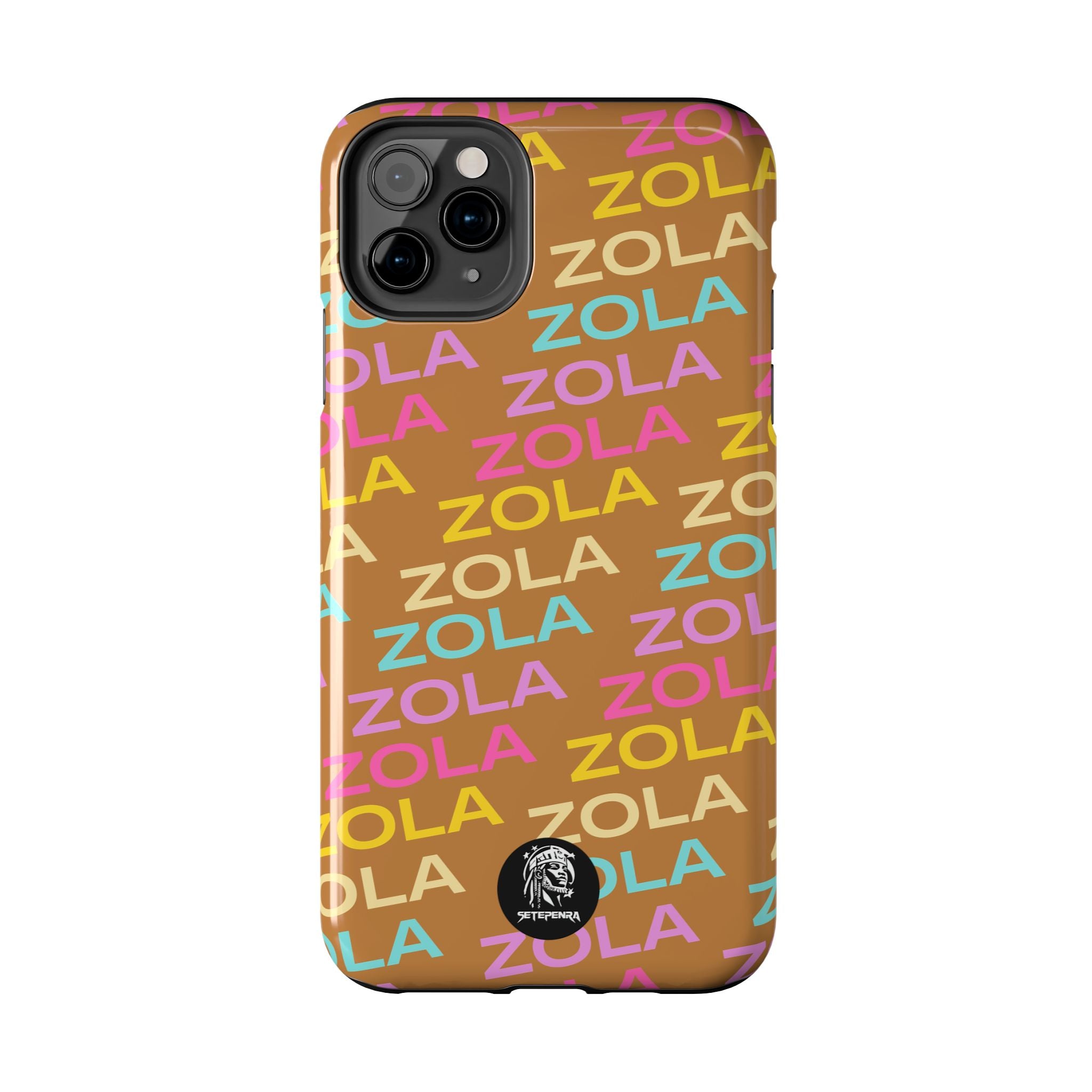 Zola Tough Phone Case (For iPhone, Galaxy & More) - Light Brown