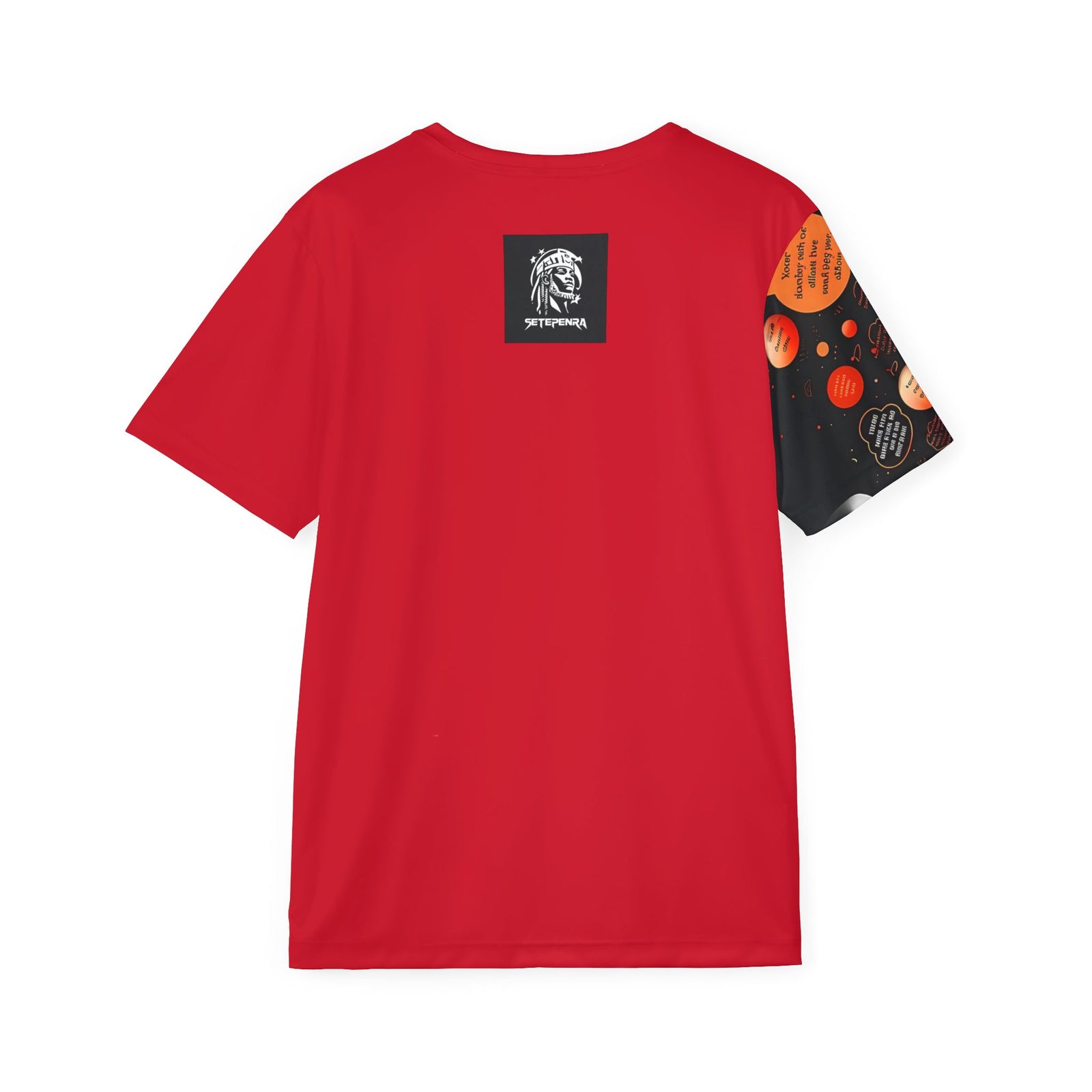 Mind Your Words Men's Sports Jersey (Dark Red) SETEPENRA All Over Prints.