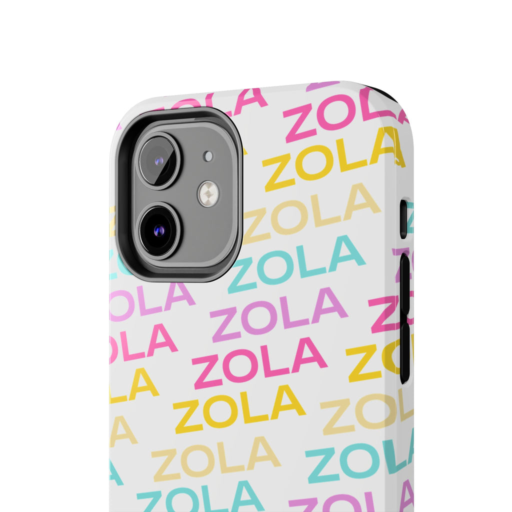 Zola Tough Phone Case (For iPhone, Galaxy & More) - White