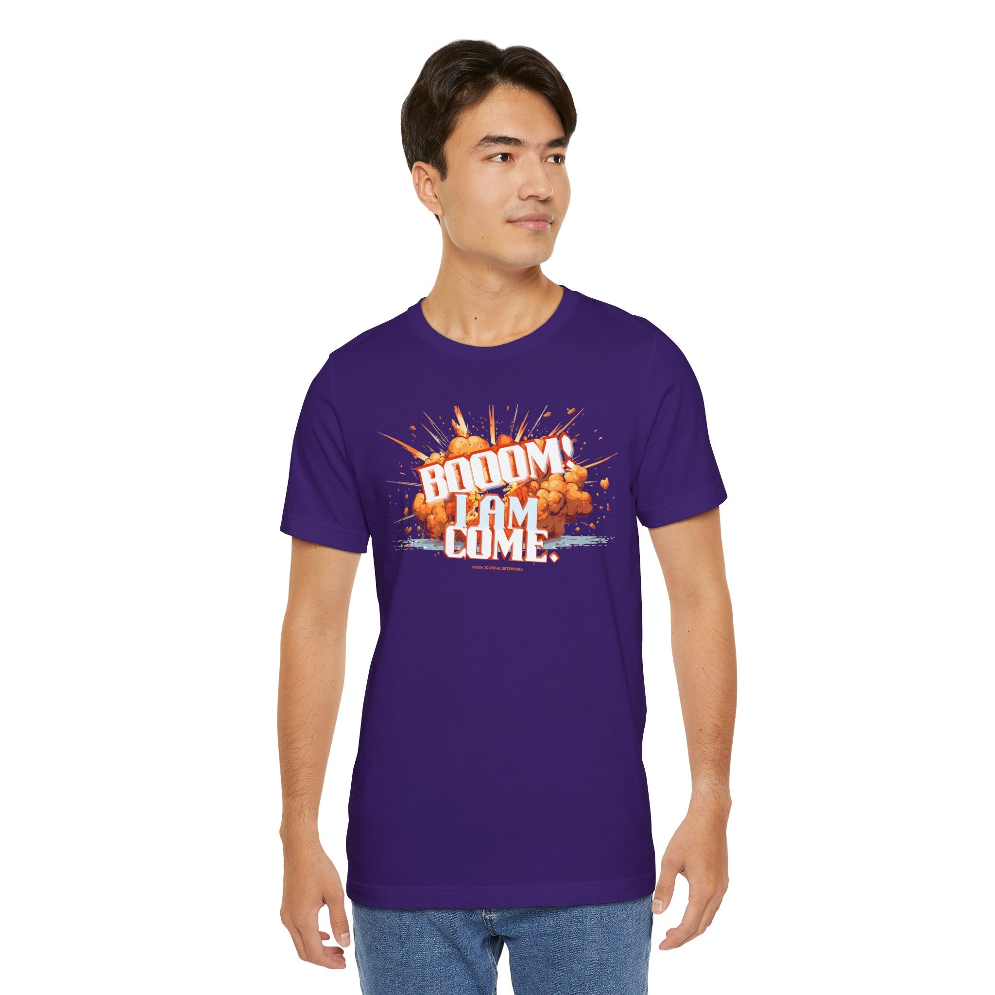 BOOOM! I AM COME Unisex Jersey Short Sleeve Tee