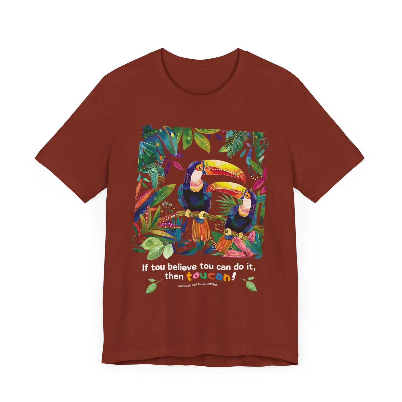 TouCan Do It Unisex Jersey Short Sleeve Tee SETEPENRA T-Shirt.